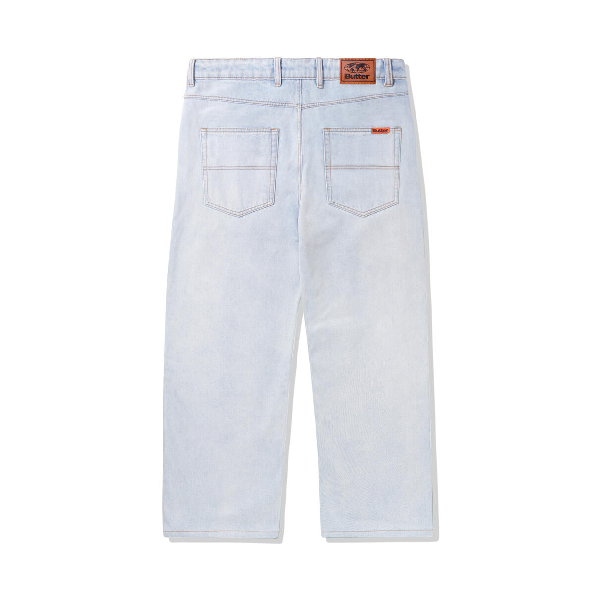 Relaxed Denim Jeans - Light Blue