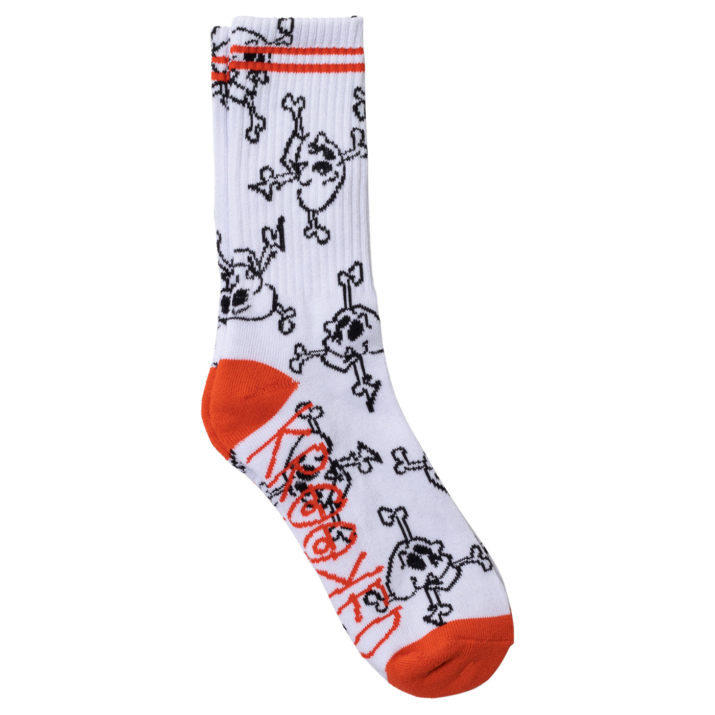 Krooked Socks - Blk/Wht/Blu