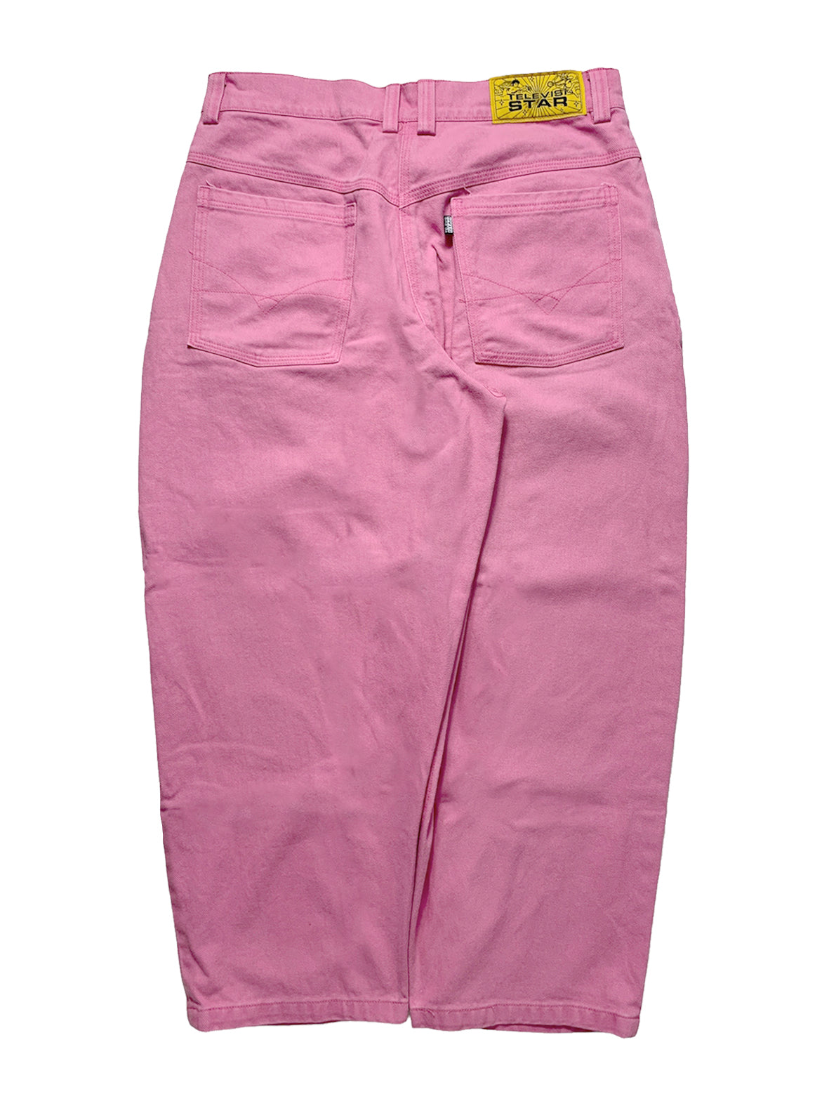 TVS SHELBY DENIM PANTS - FLAMINGO VX1