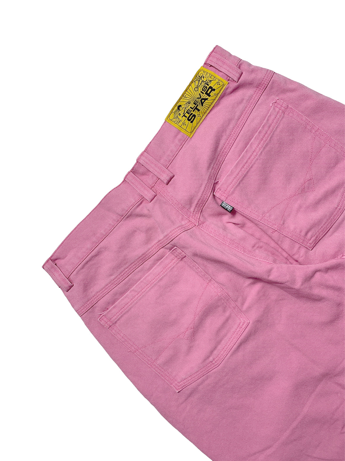 TVS SHELBY DENIM PANTS - FLAMINGO VX1