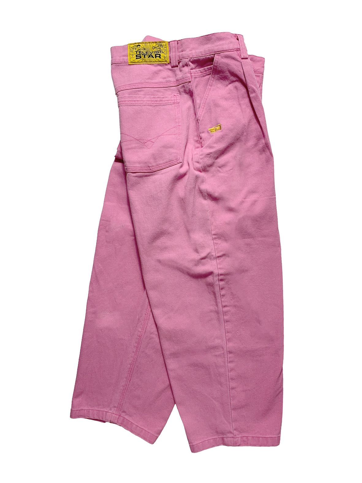 TVS SHELBY DENIM PANTS - FLAMINGO VX1