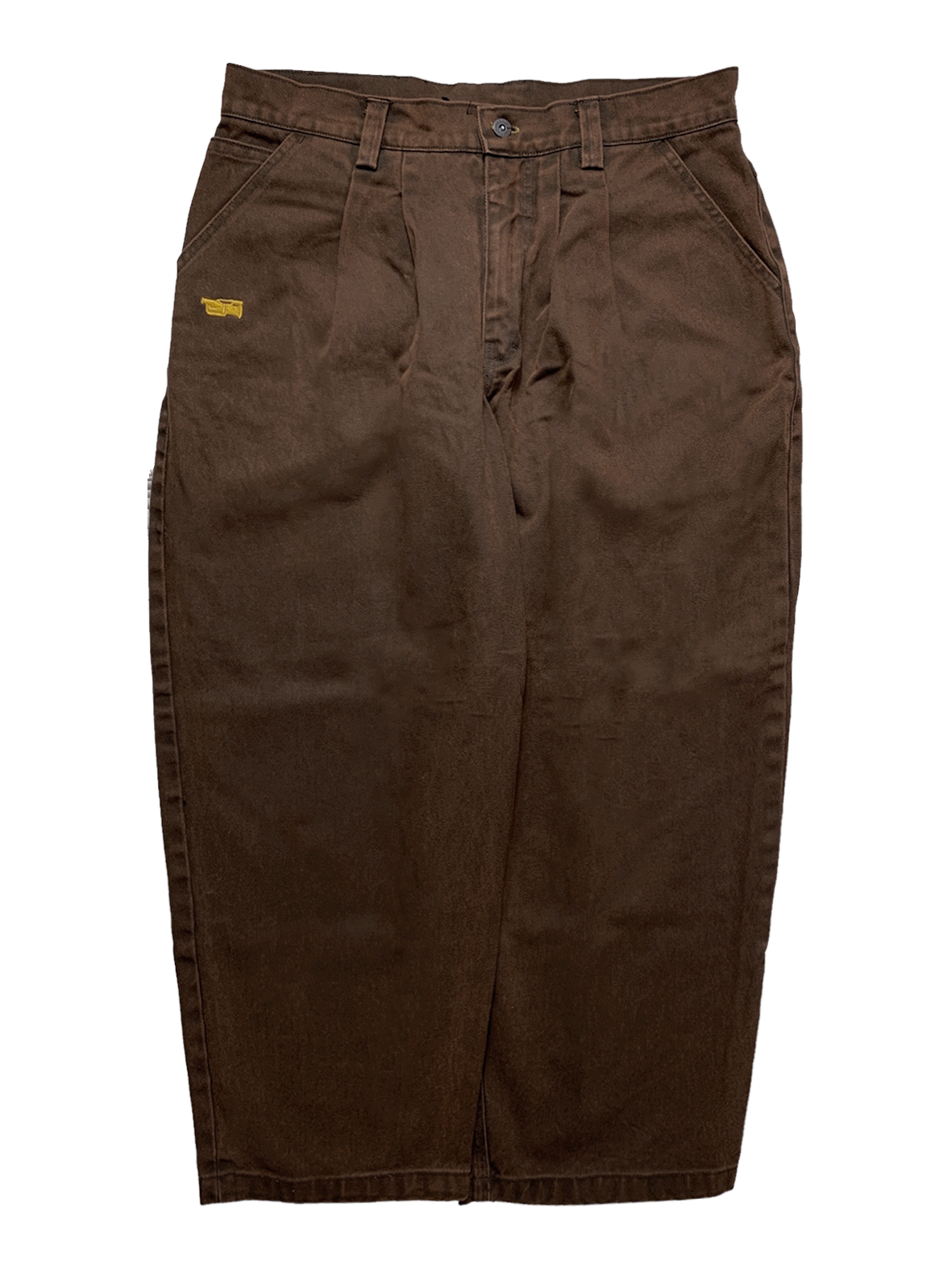 TVS SHELBY DENIM PANTS - CHOCOLATE VX1
