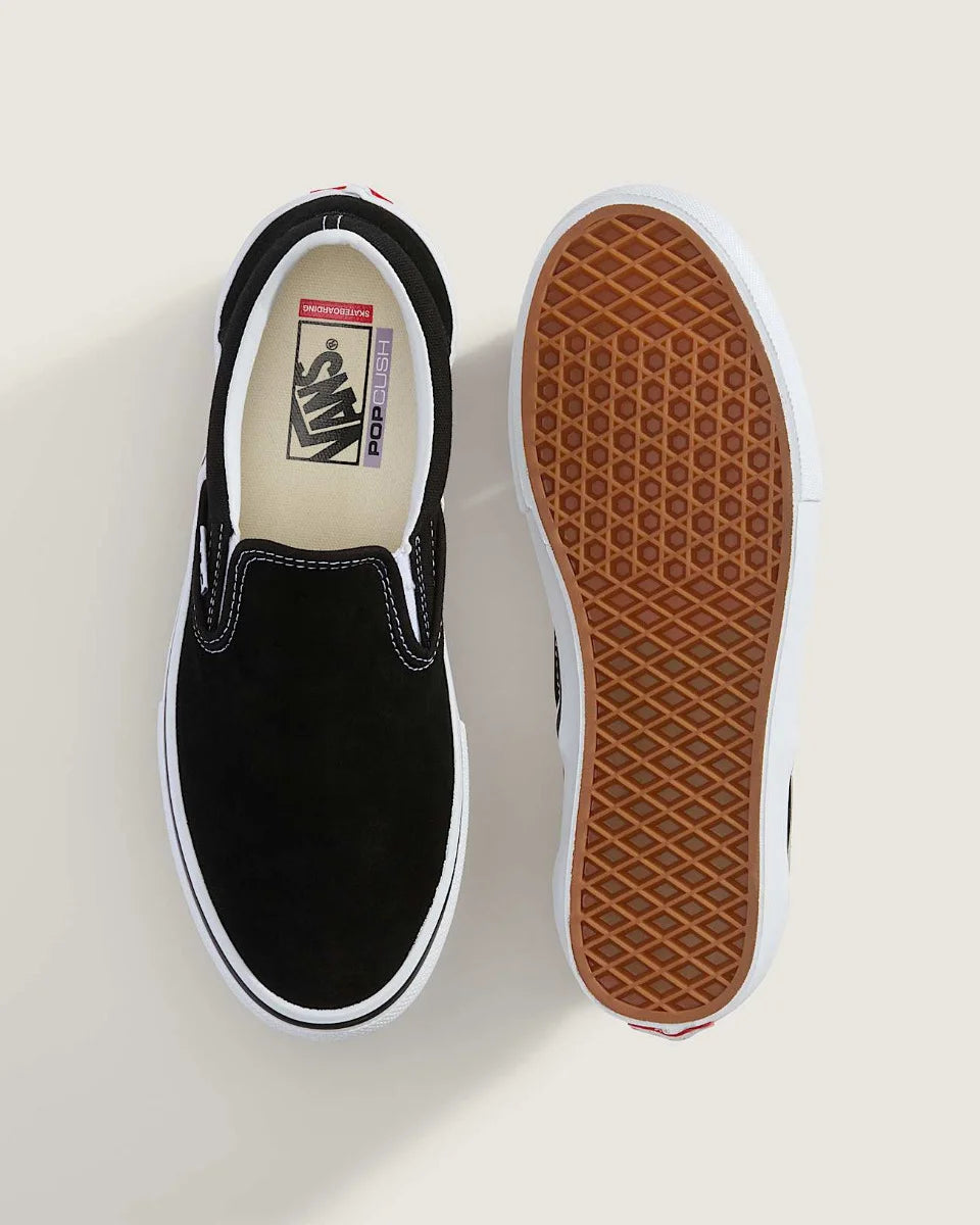 Skate Suede BLK Slip-On