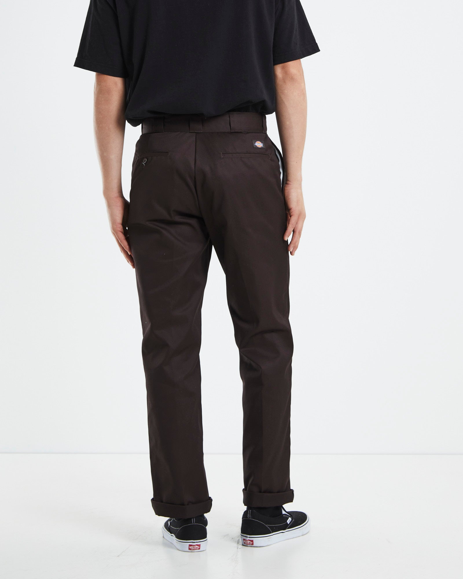 874 PANTS - DARK BROWN