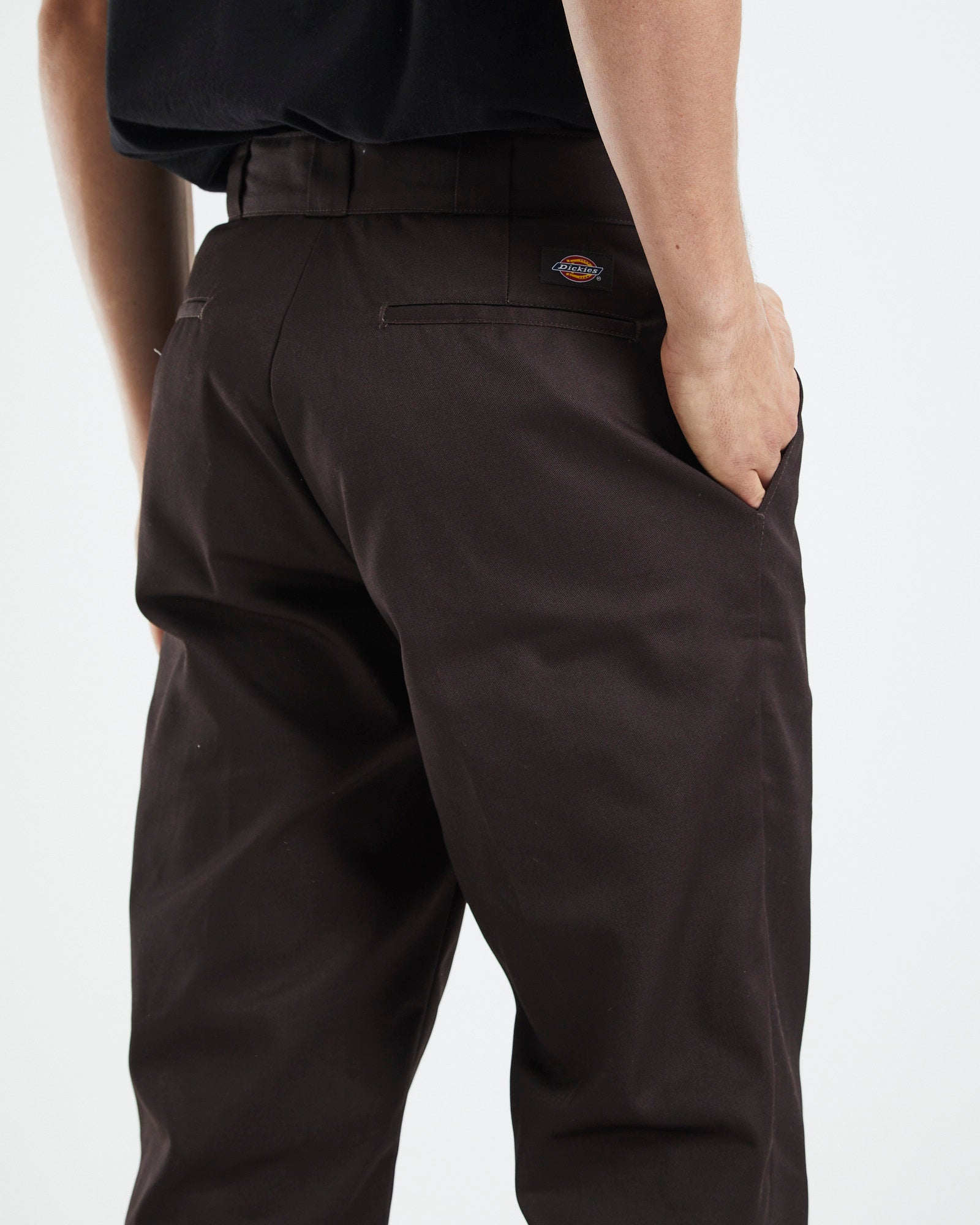 874 PANTS - DARK BROWN