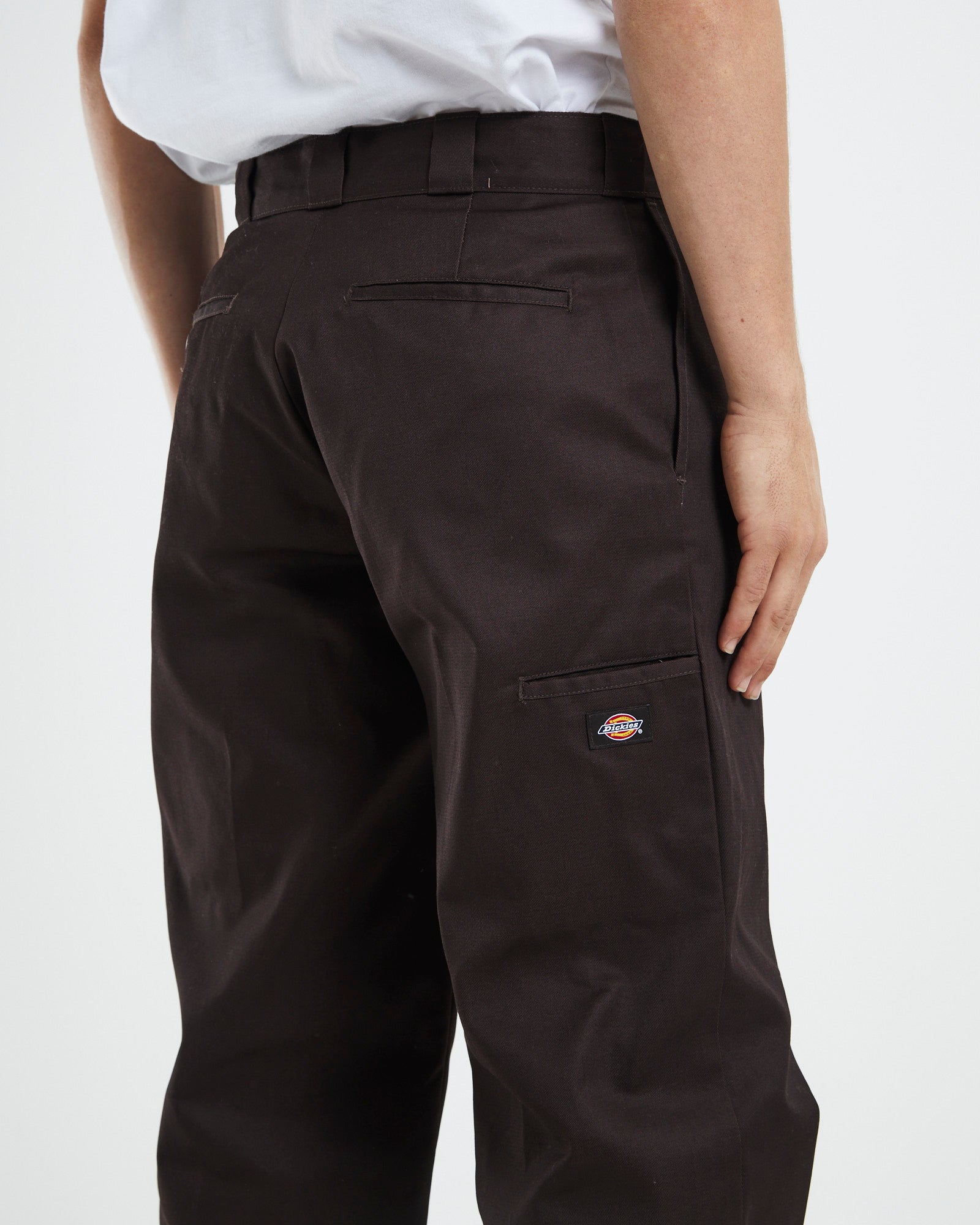 852 SUPER BAGGY PANTS - DARK BROWN