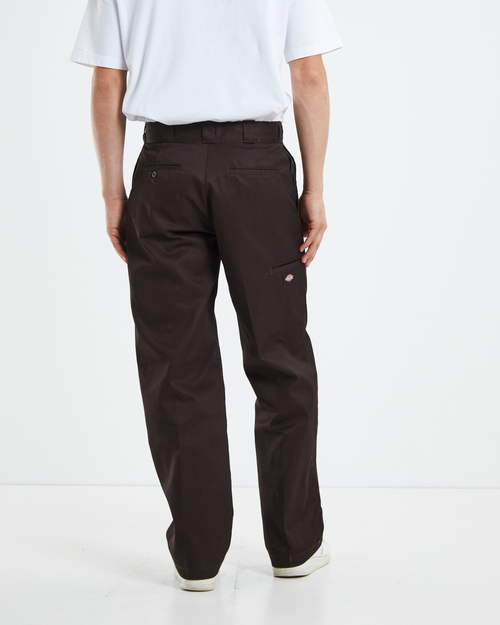 852 SUPER BAGGY PANTS - DARK BROWN