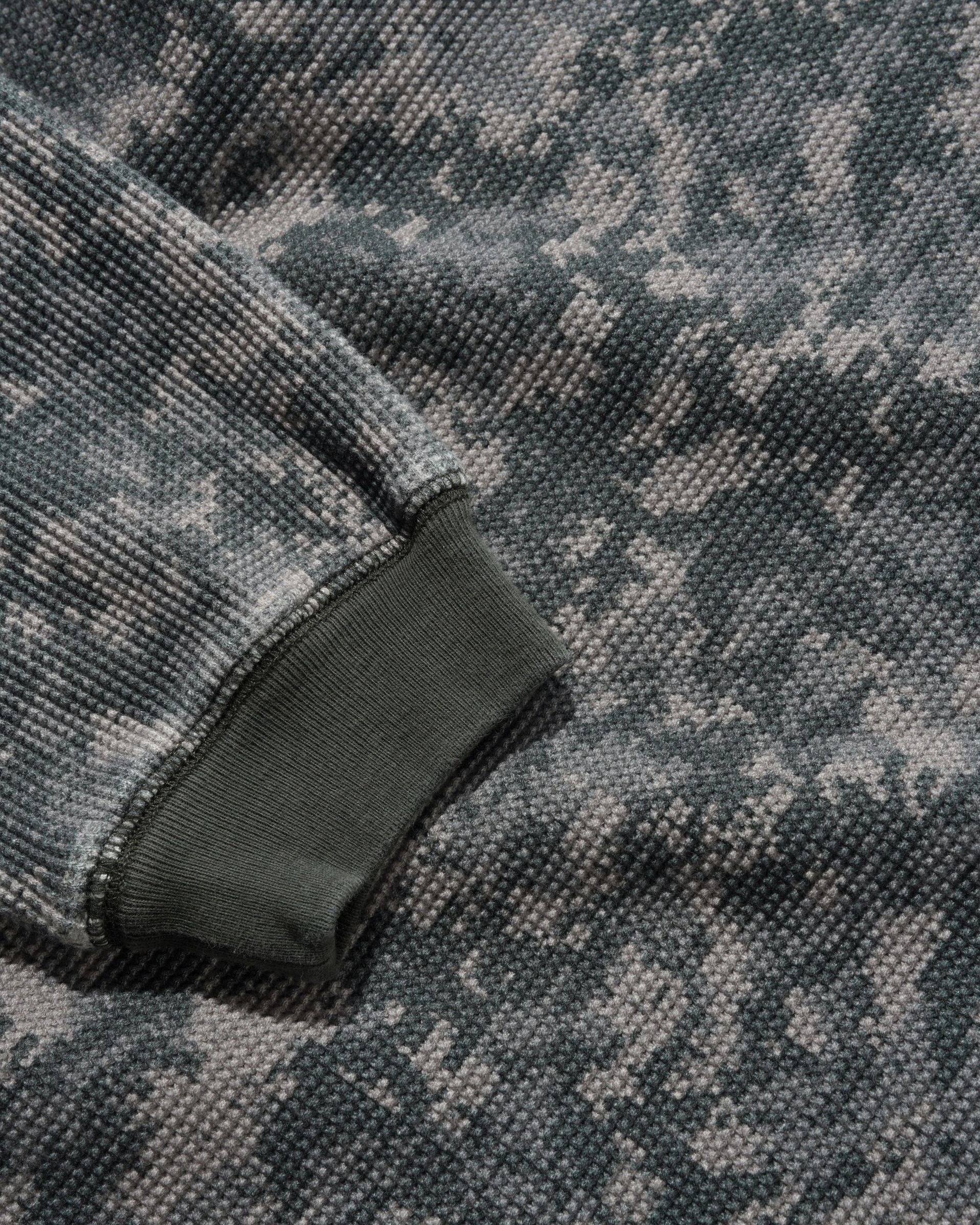 Waffle L/S Top - Digital Camo