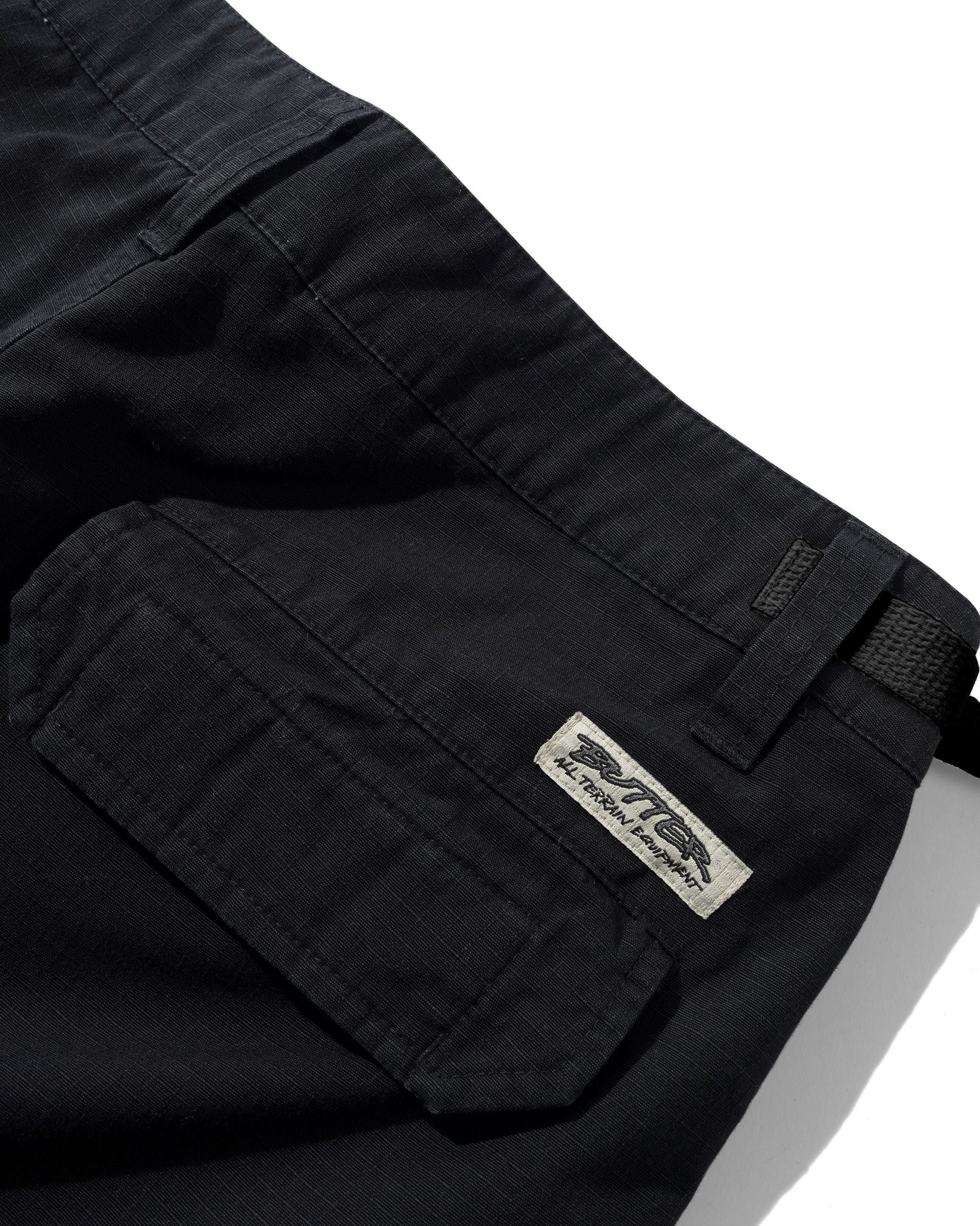 Cargo Pants - Washed Black