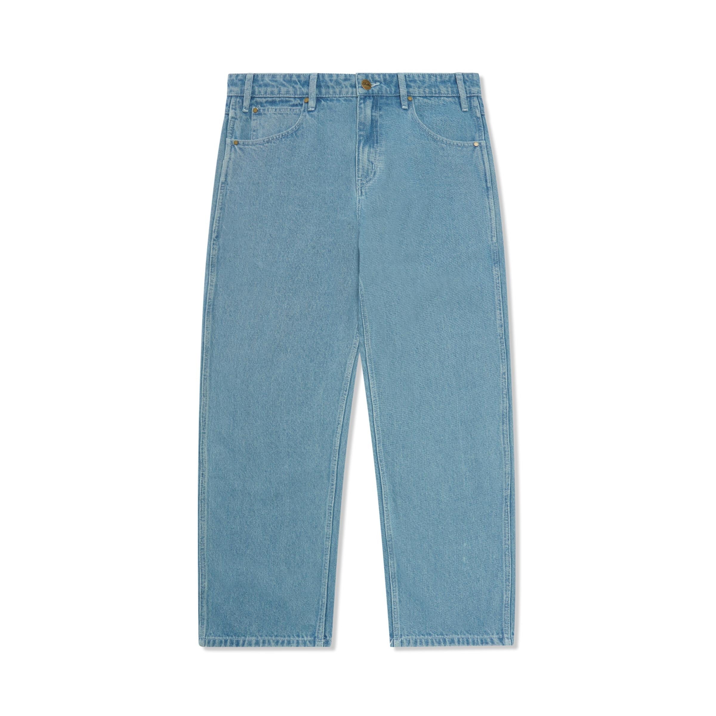 Relaxed Denim Jeans - Blue