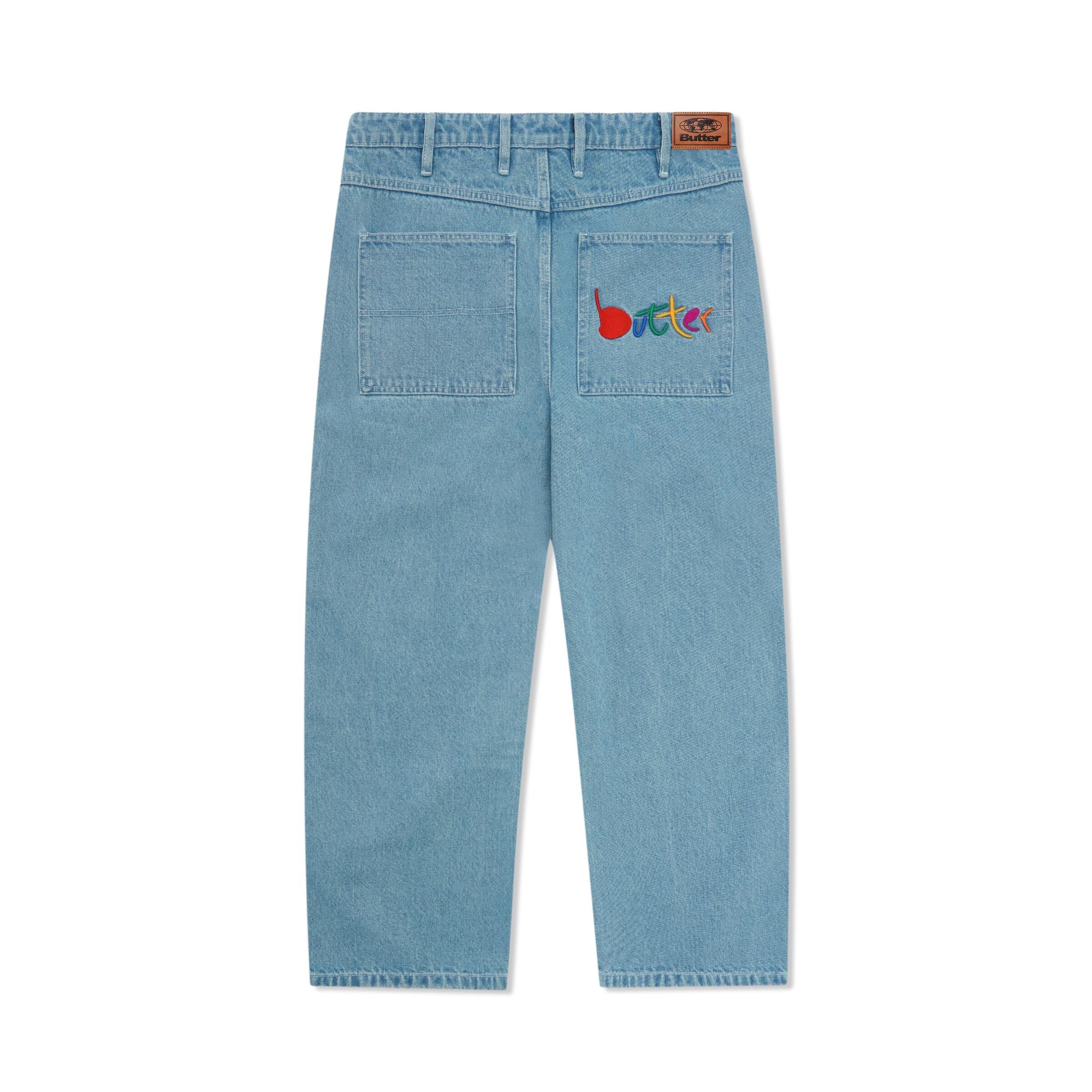 Relaxed Denim Jeans - Blue