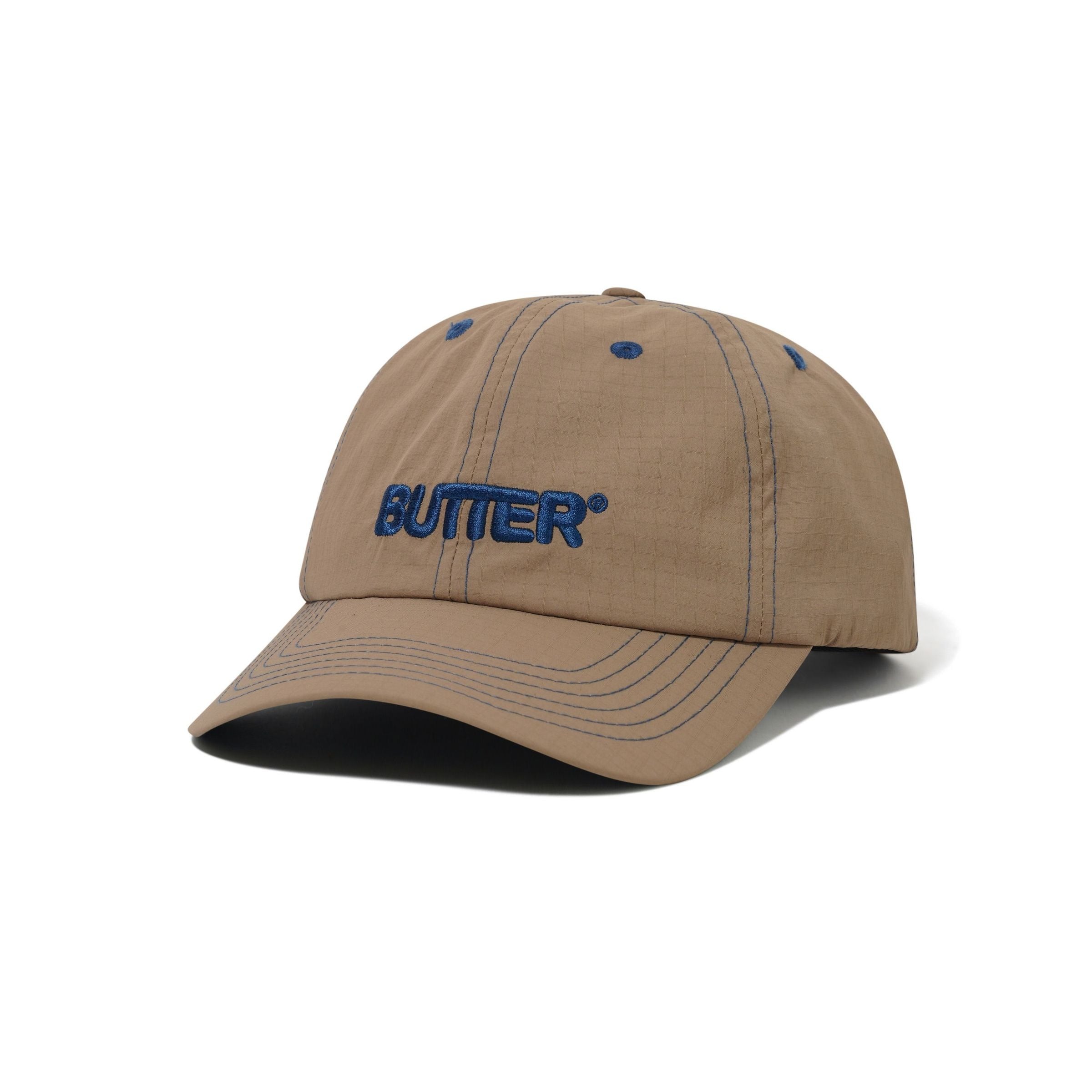 Nylon Rounded Logo 6 Panel Cap