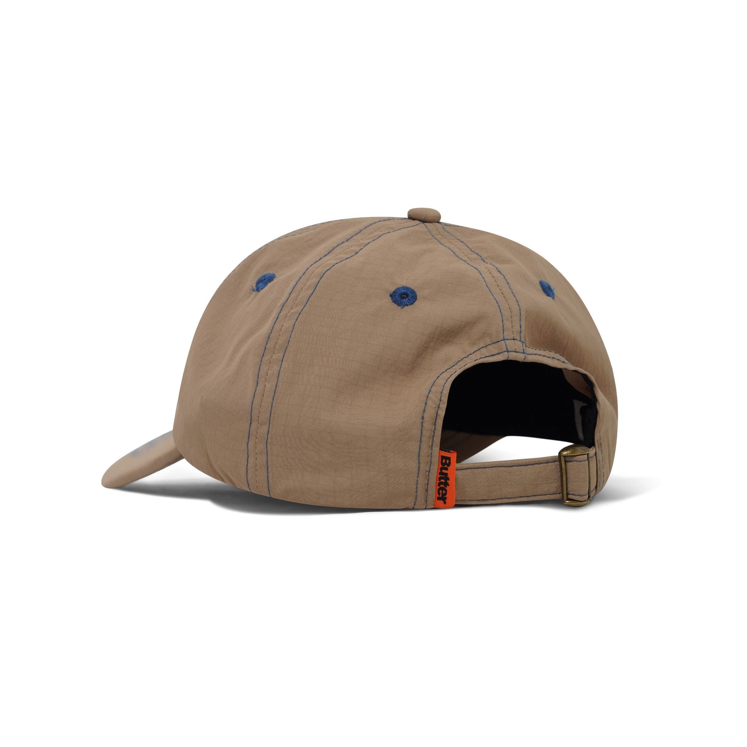 Nylon Rounded Logo 6 Panel Cap