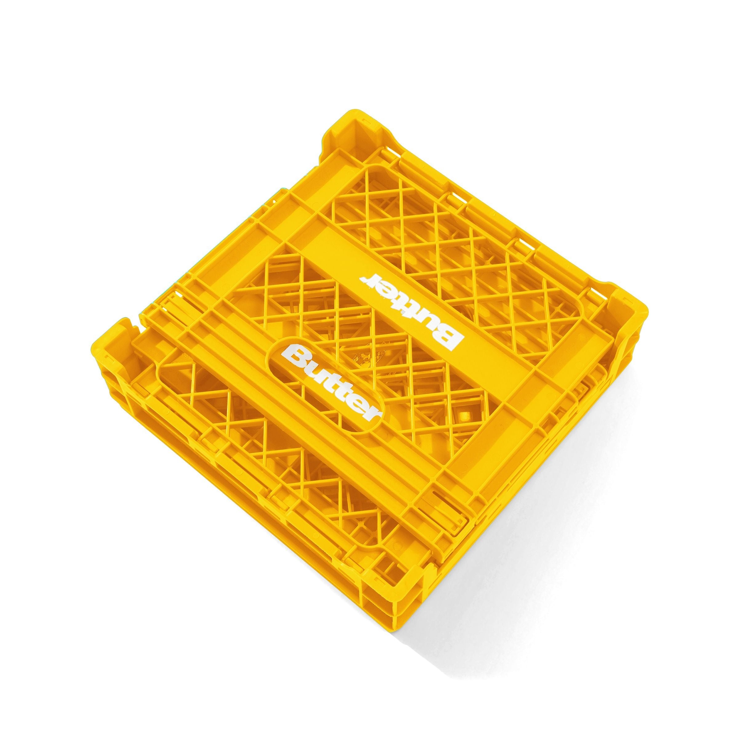 Record Crate Yellow
