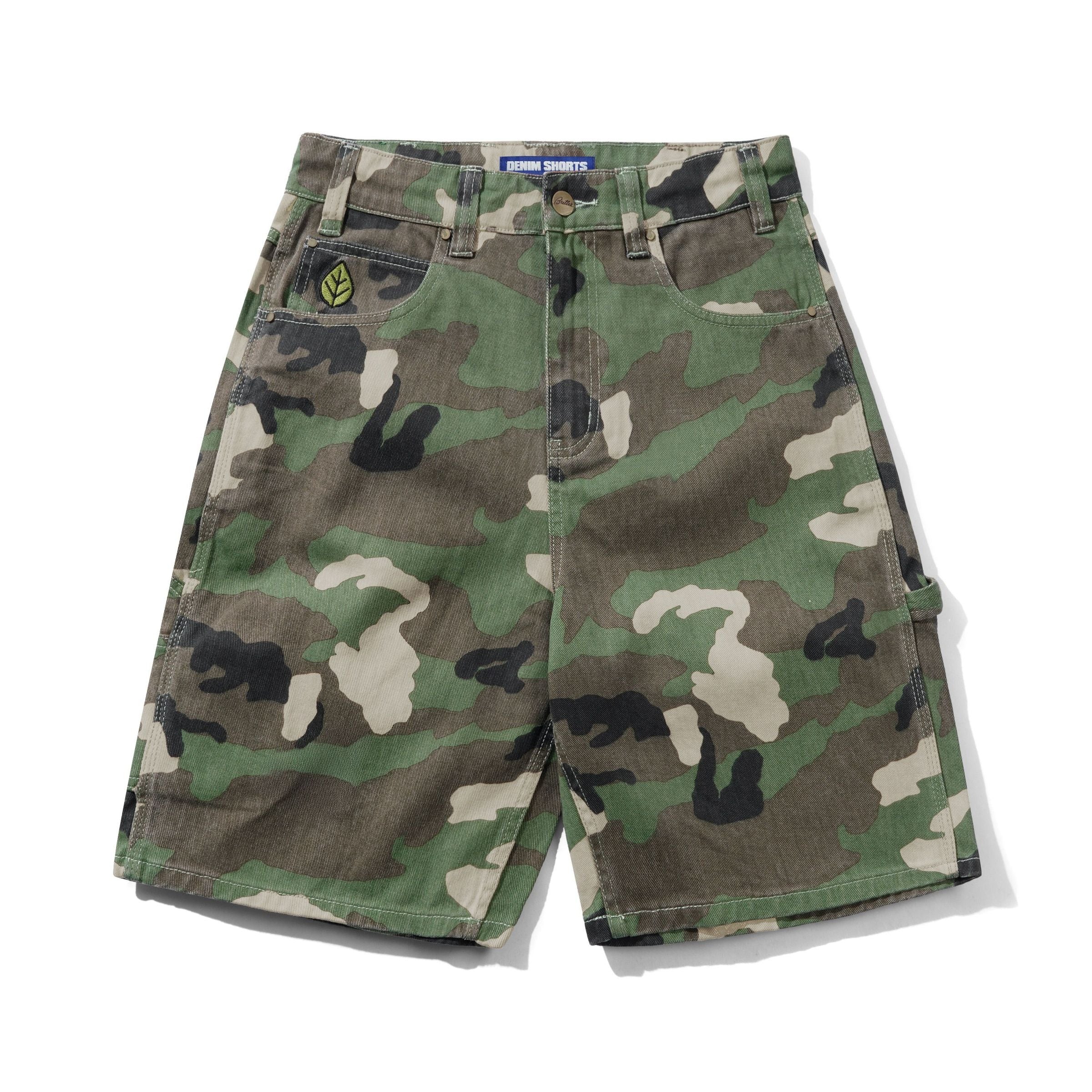 Weathergear Camo Denim Shorts