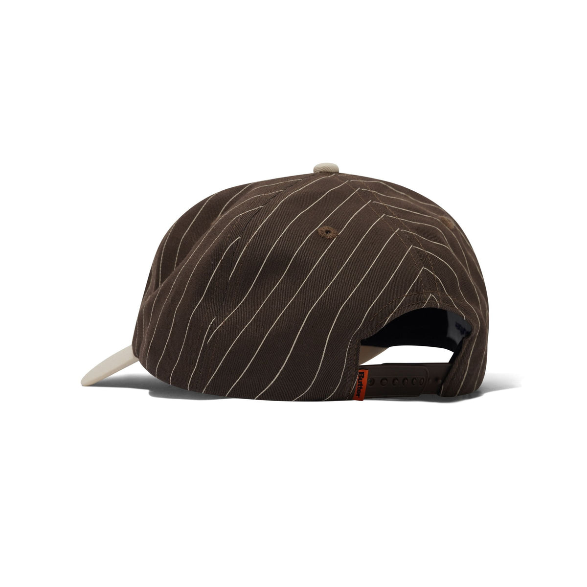 Serif 5 Panel Cap Dark Brown