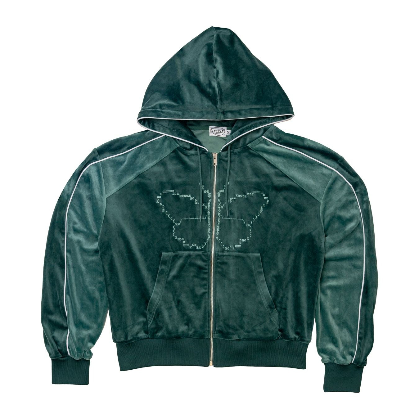 BUTTERFLY CODE TRACK TOP GREEN