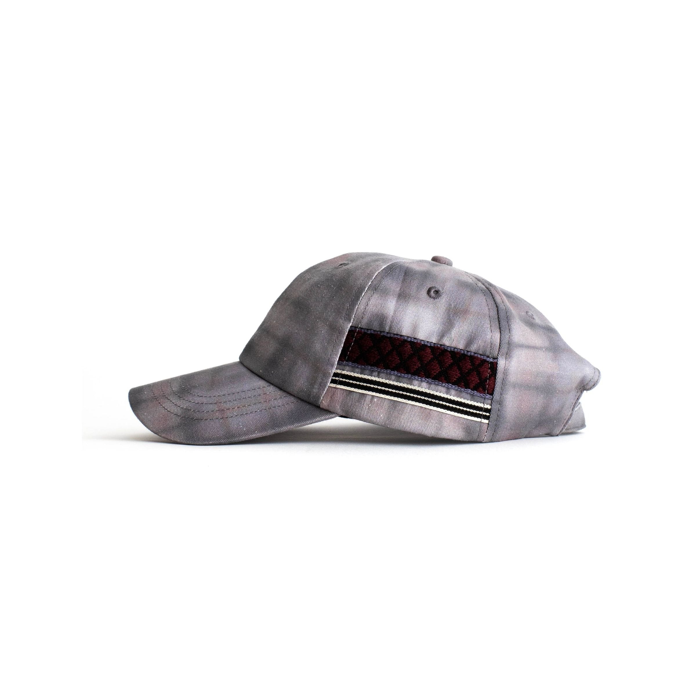 Double Taping Plaid Cap
