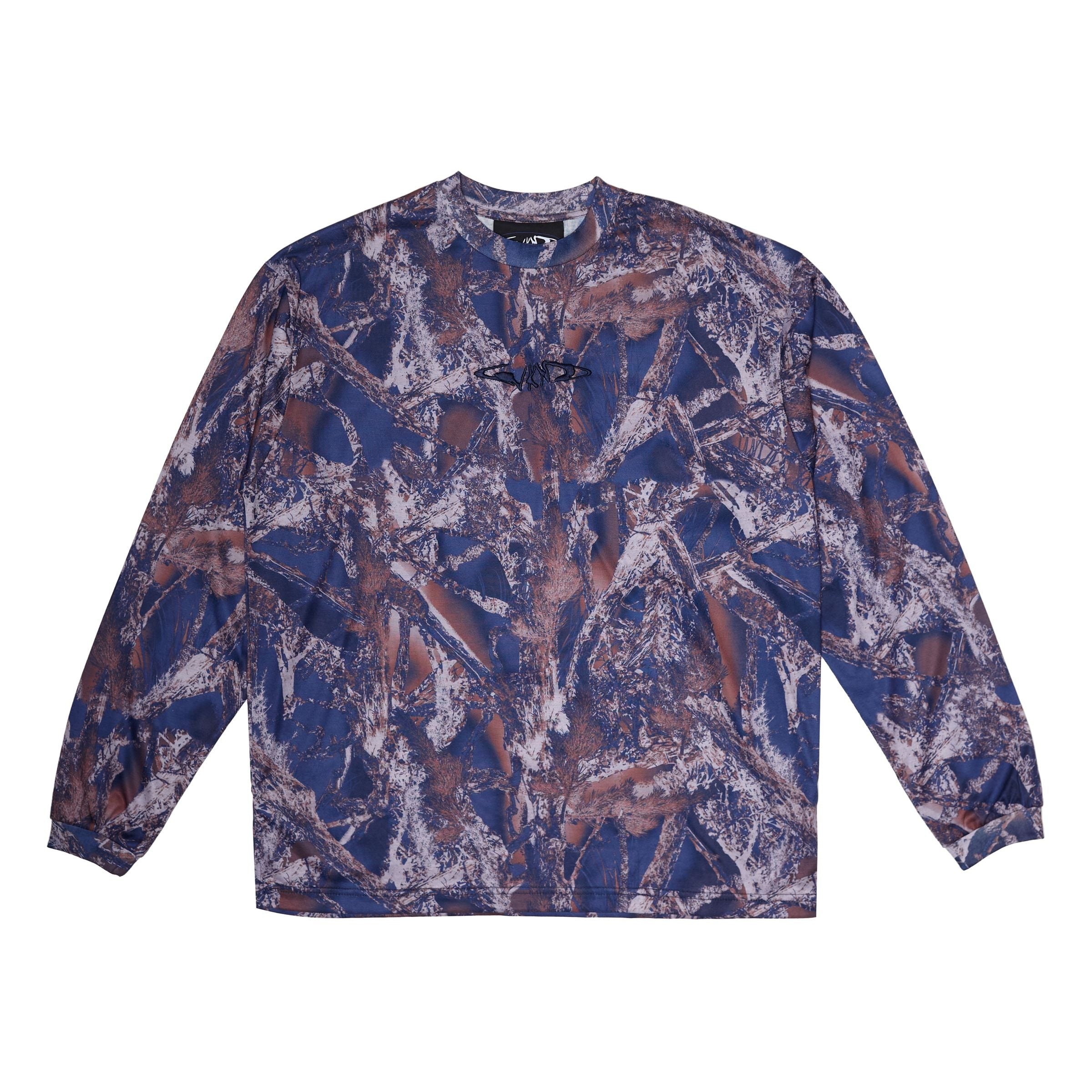 Camo Long Sleeve - Grape