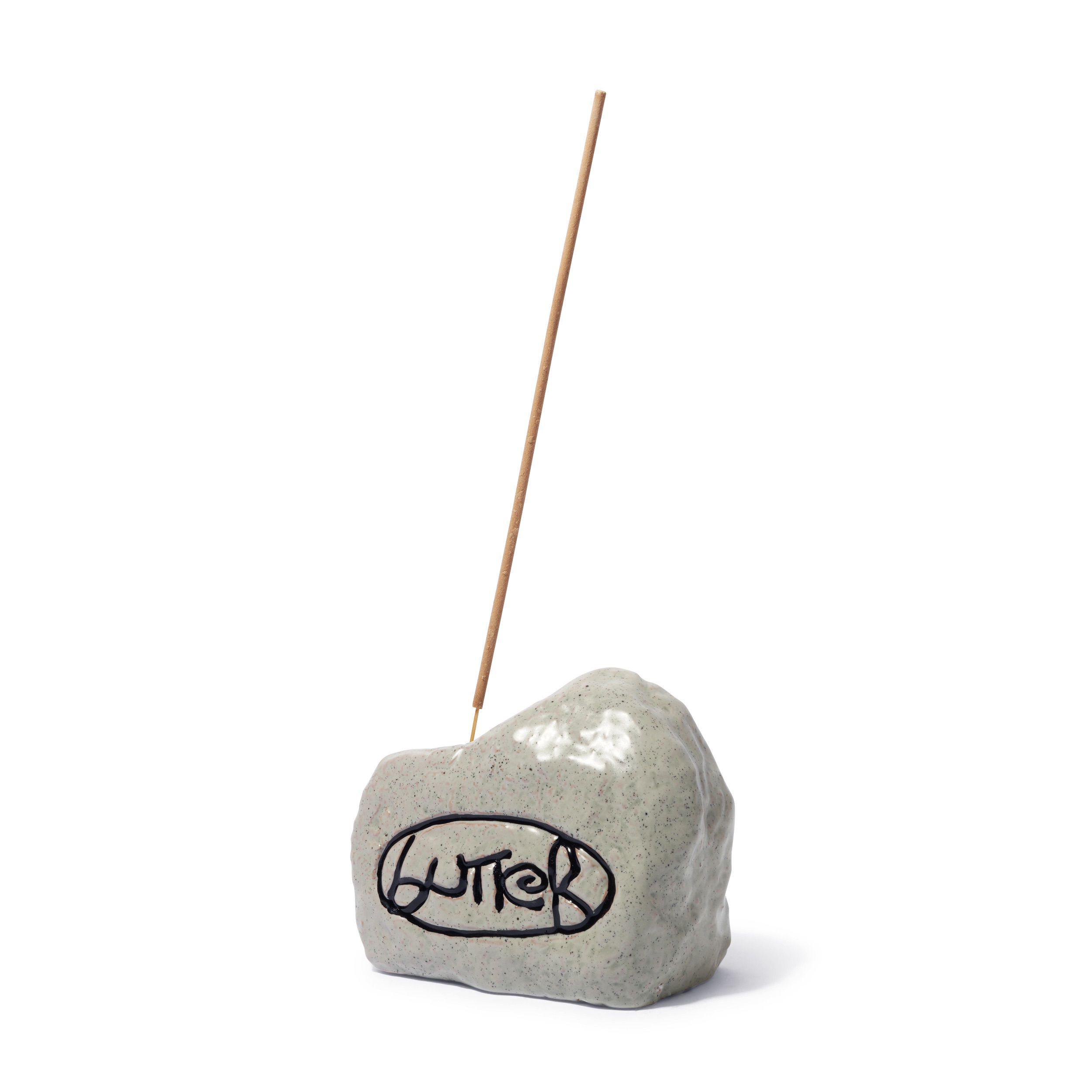 Ceramic Rock Incense Holder