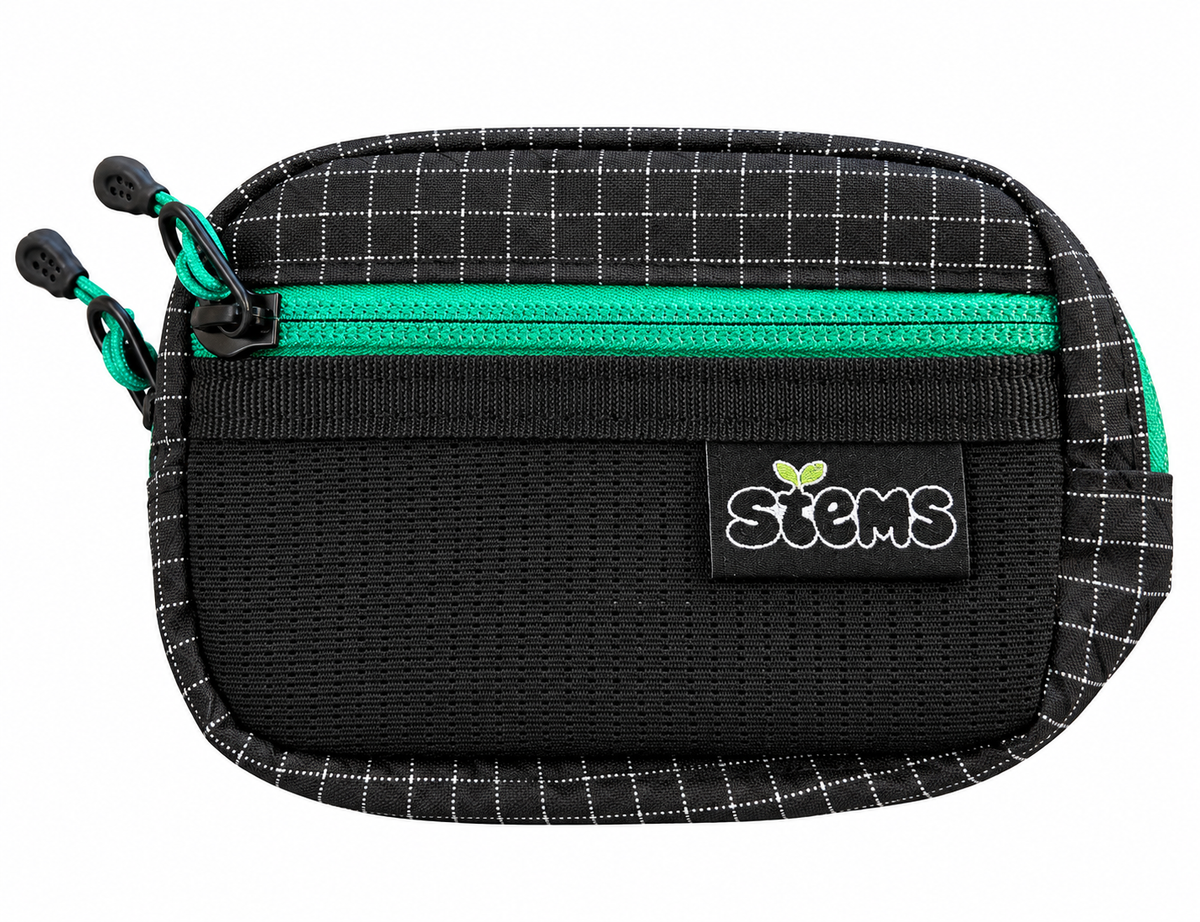 Grid-Lime Pouch
