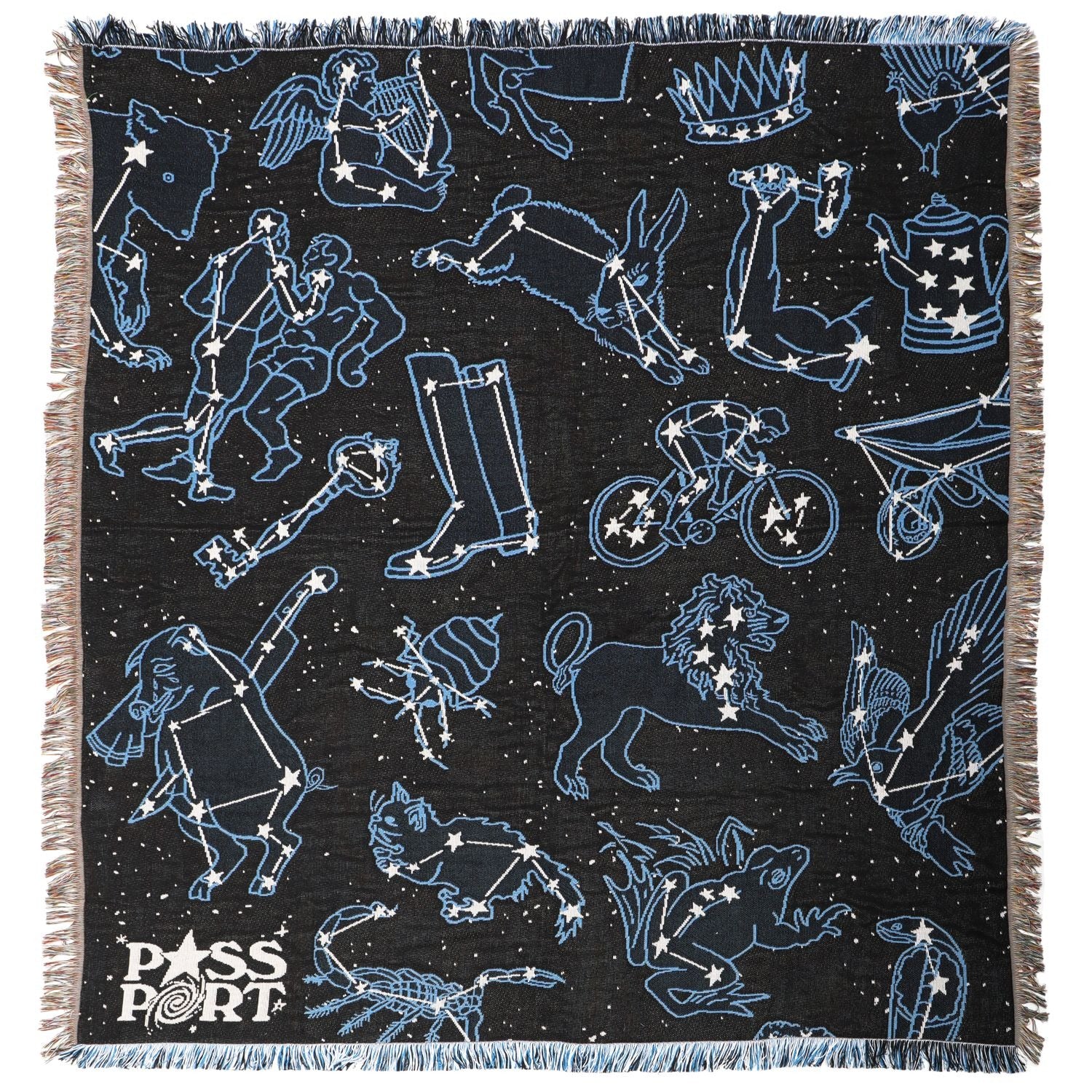 Constellations Throw Blanket