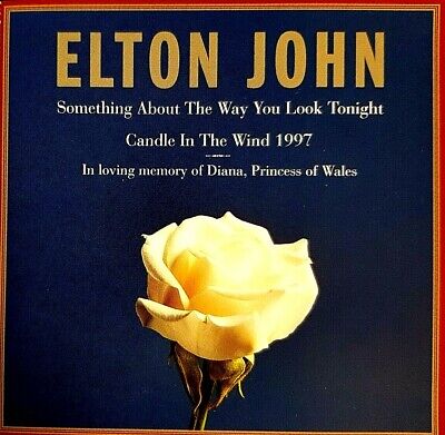 'Something about the way you look tonight' CD - Pre loved