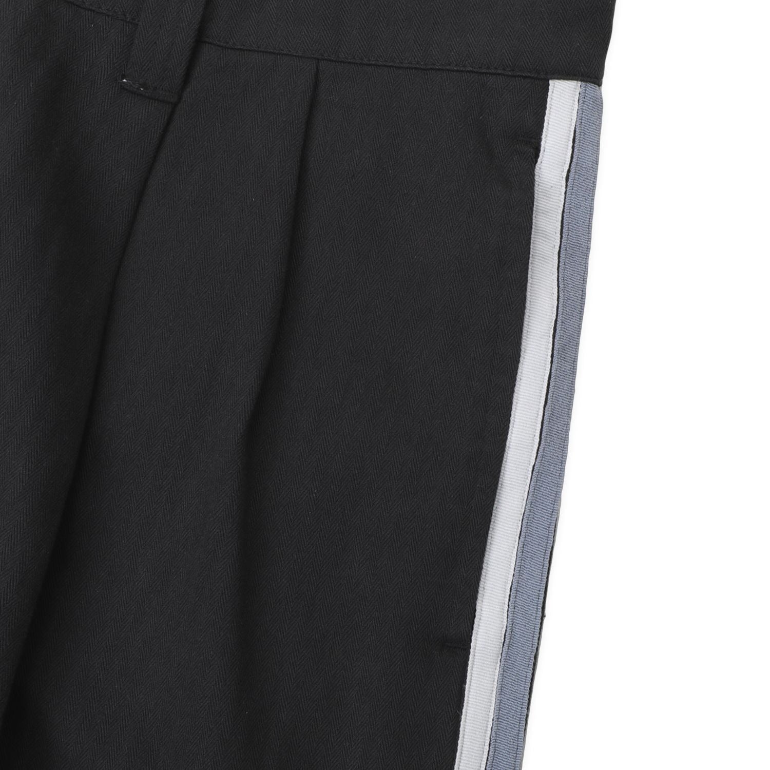 Herringbone Leagues Club Stripe Pant (Vintage Black)
