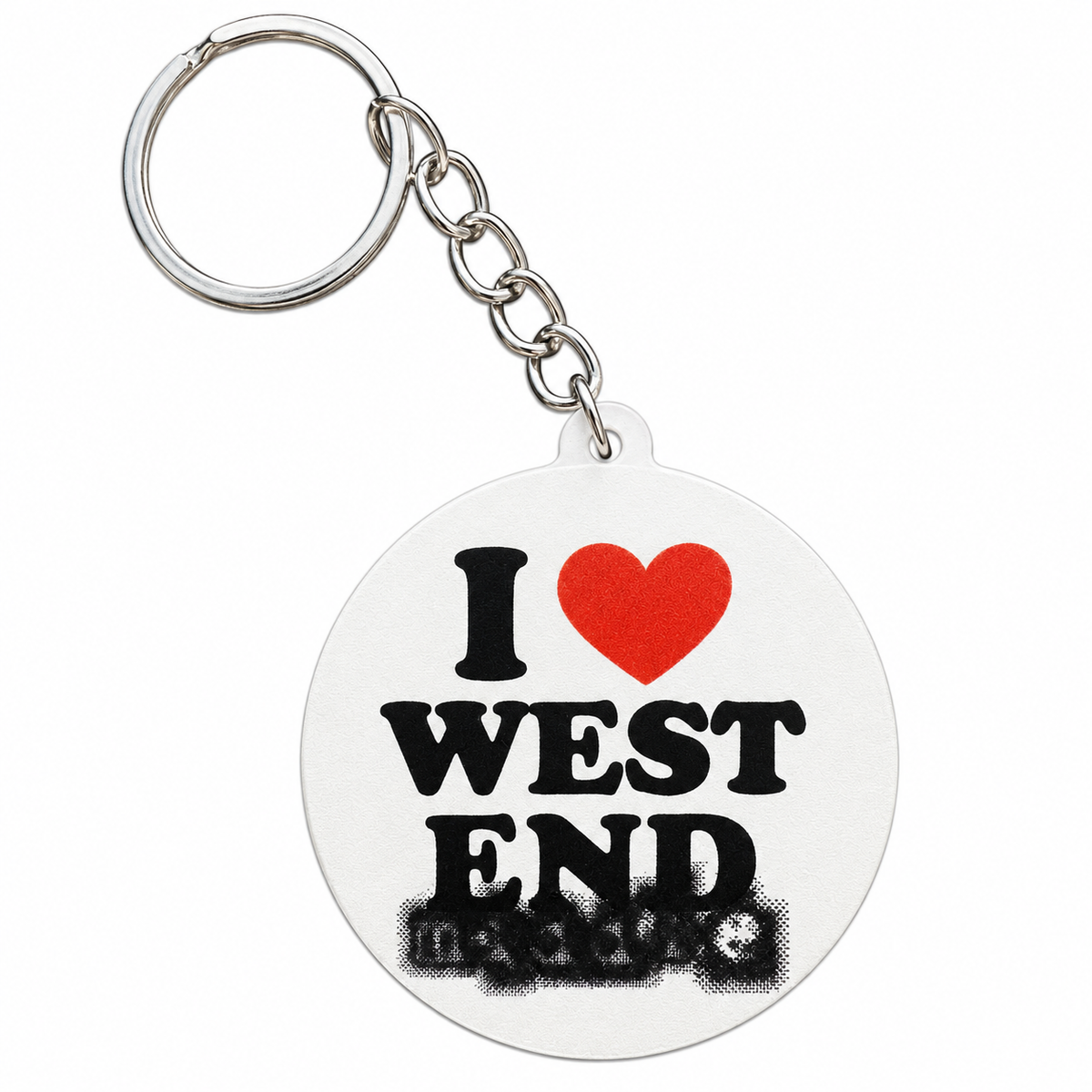 I <3 West End Keychain