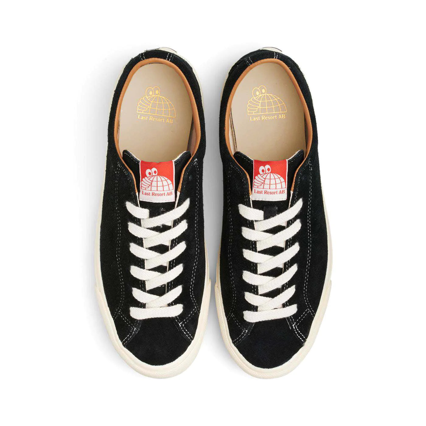 VM003 SUEDE LO - BLACK/WHITE