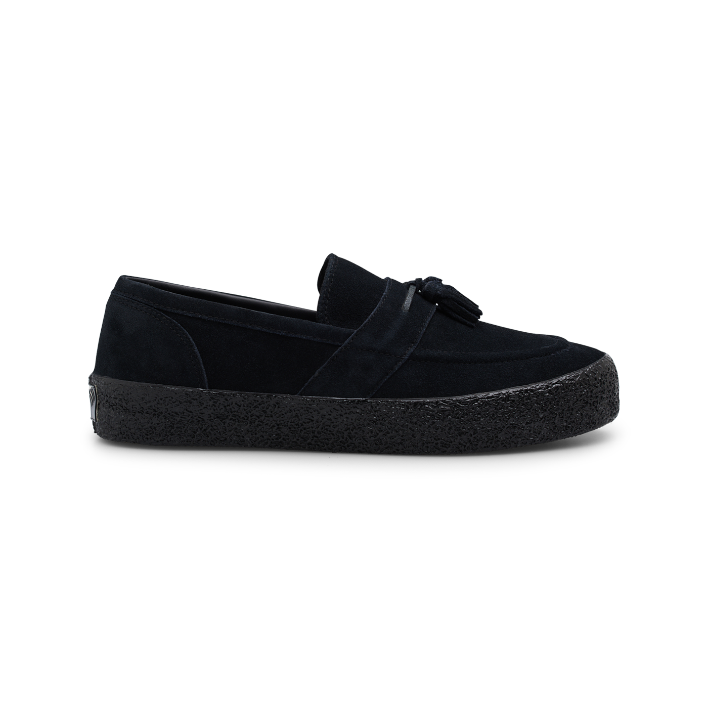 VM005 Suede Loafer - Black/Black