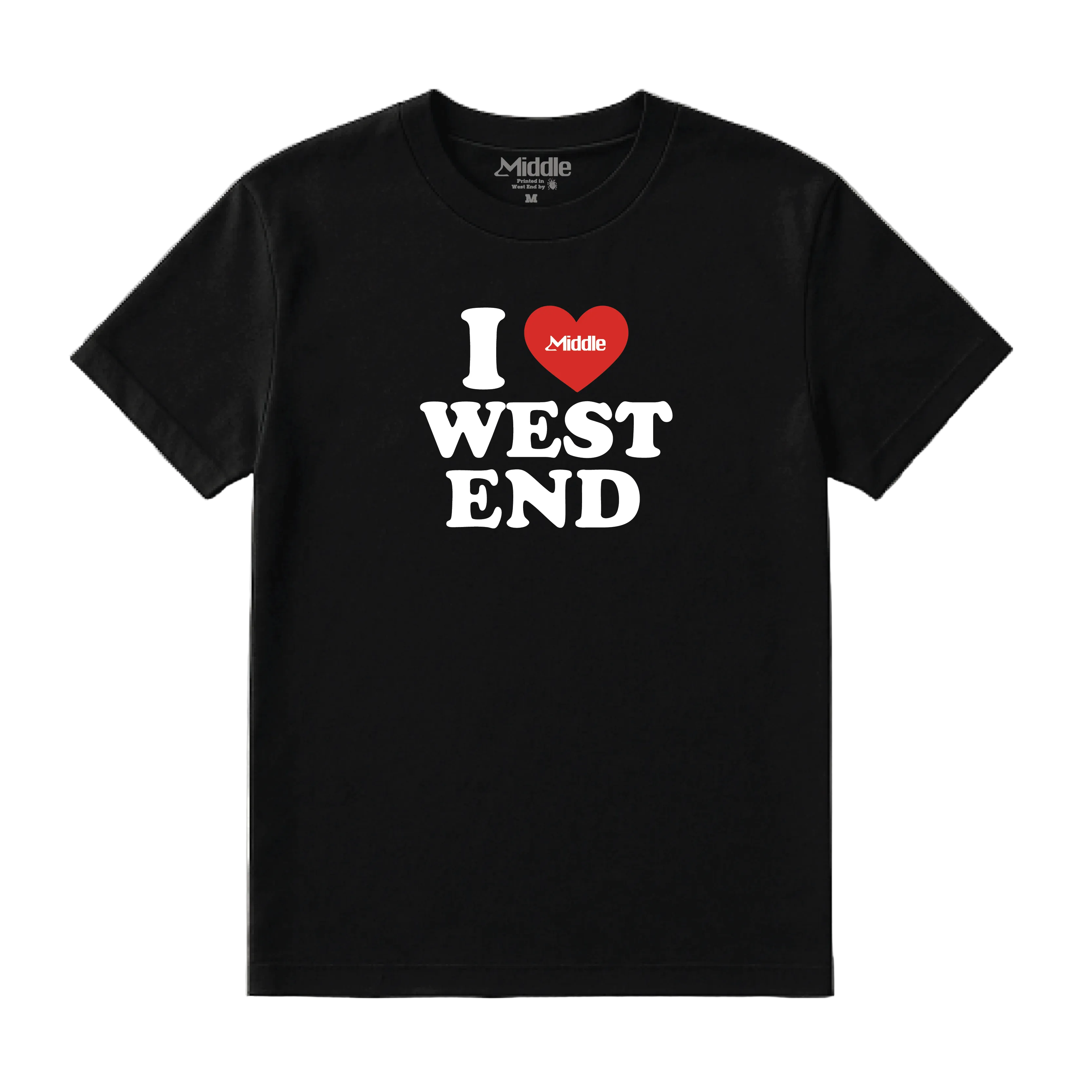 I <3 West End Tee - Black