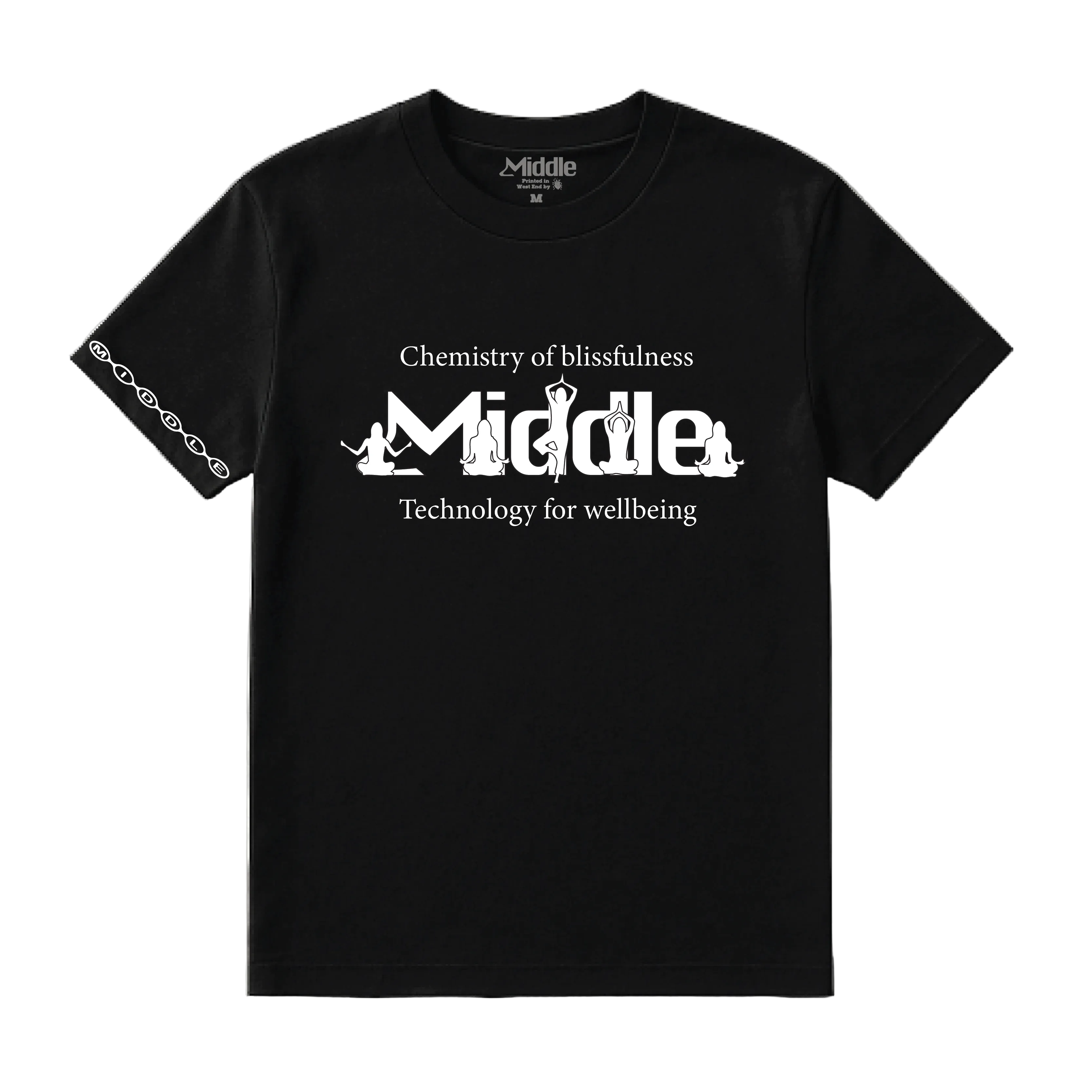 Yogic Vibration Tee - Black