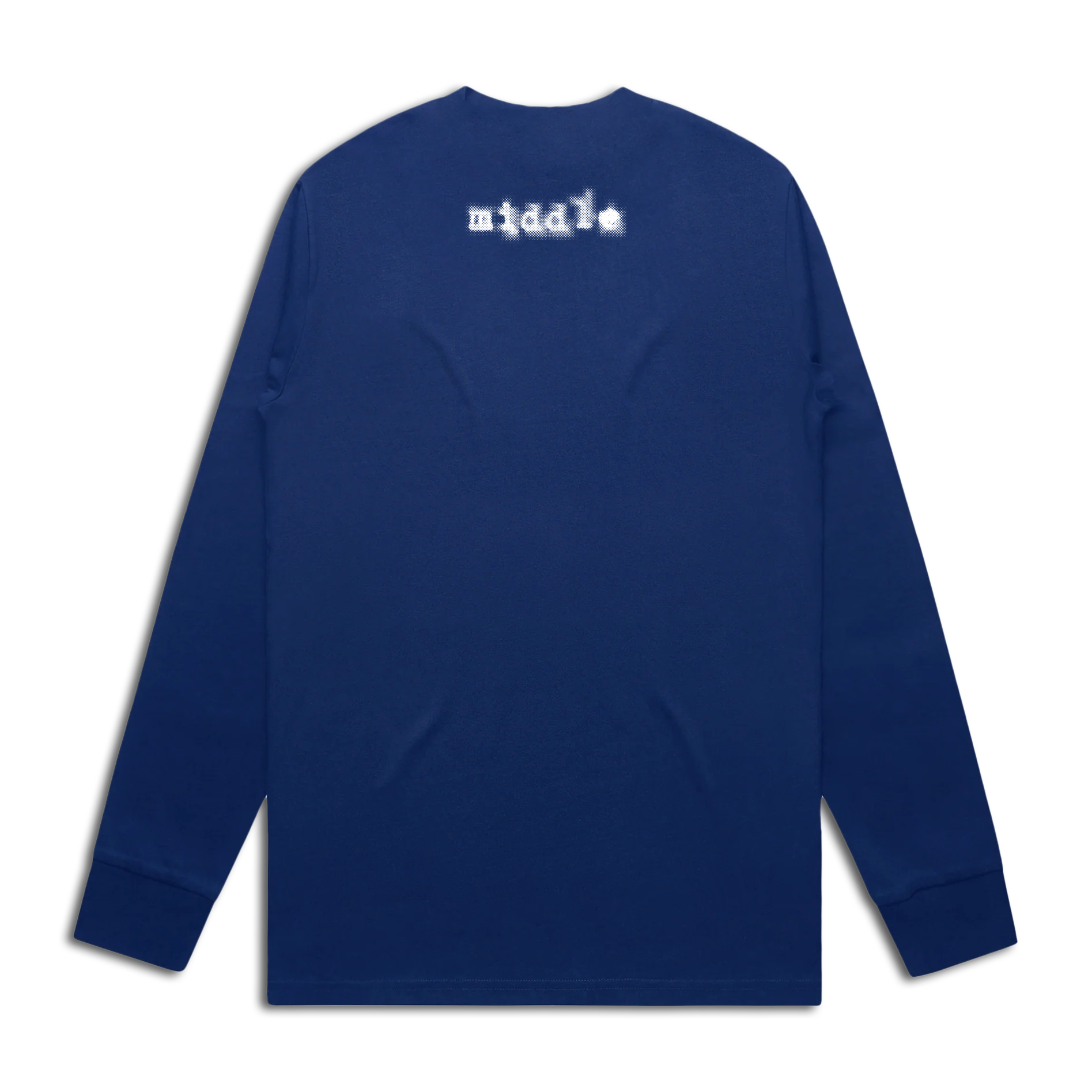 Ornamental L/S Tee  (Navy)