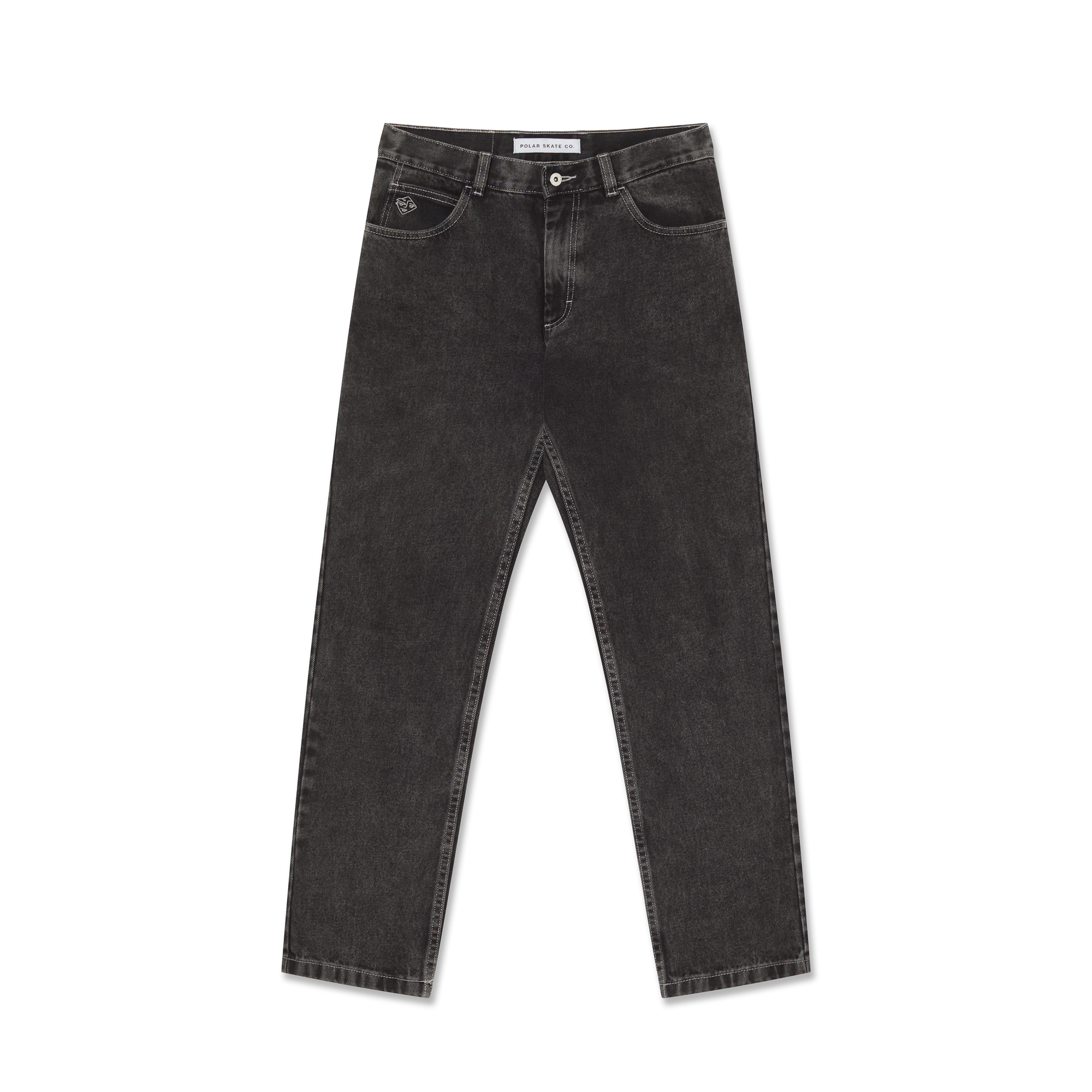 93 Pants - Silver Black