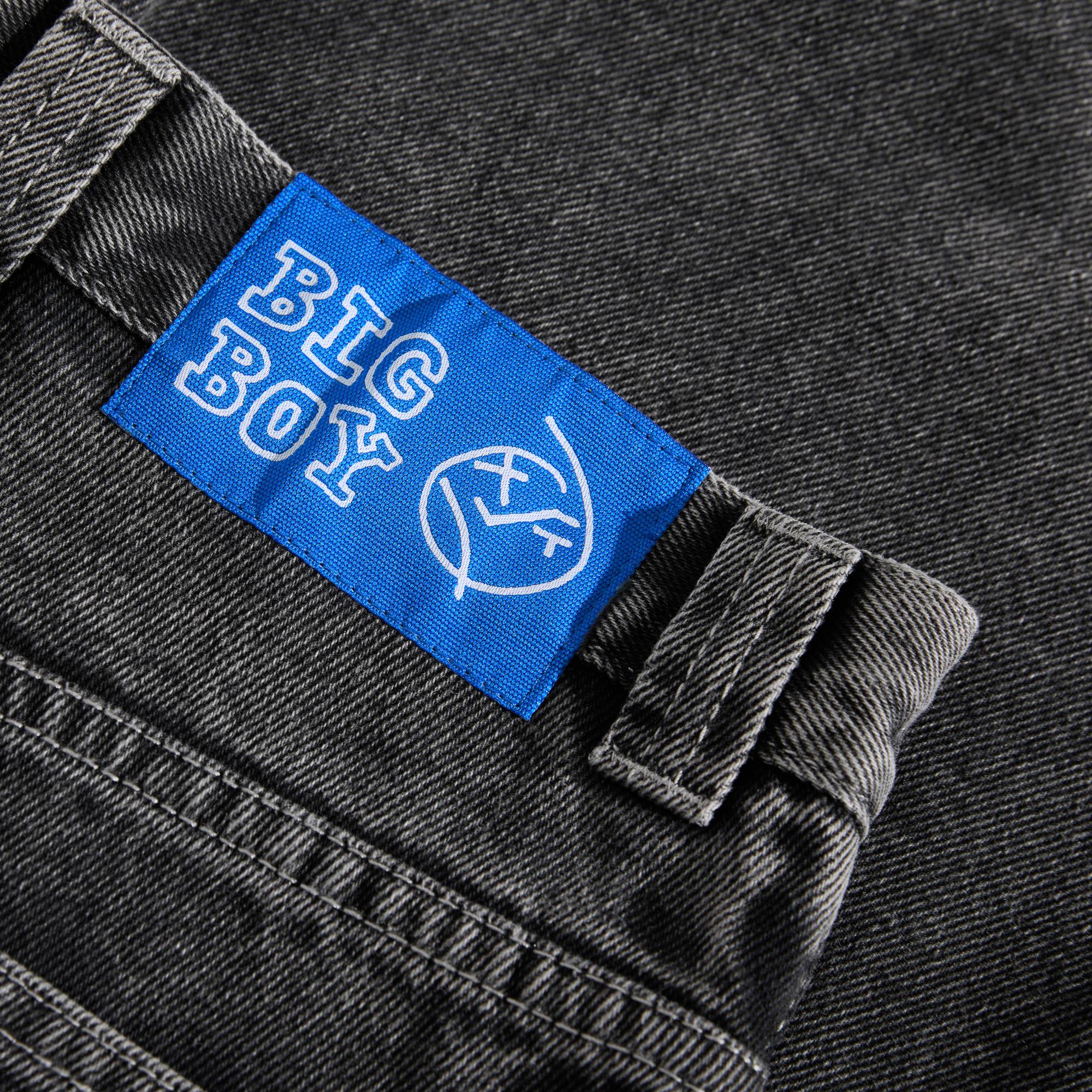 Big Boy Pants - Silver Black