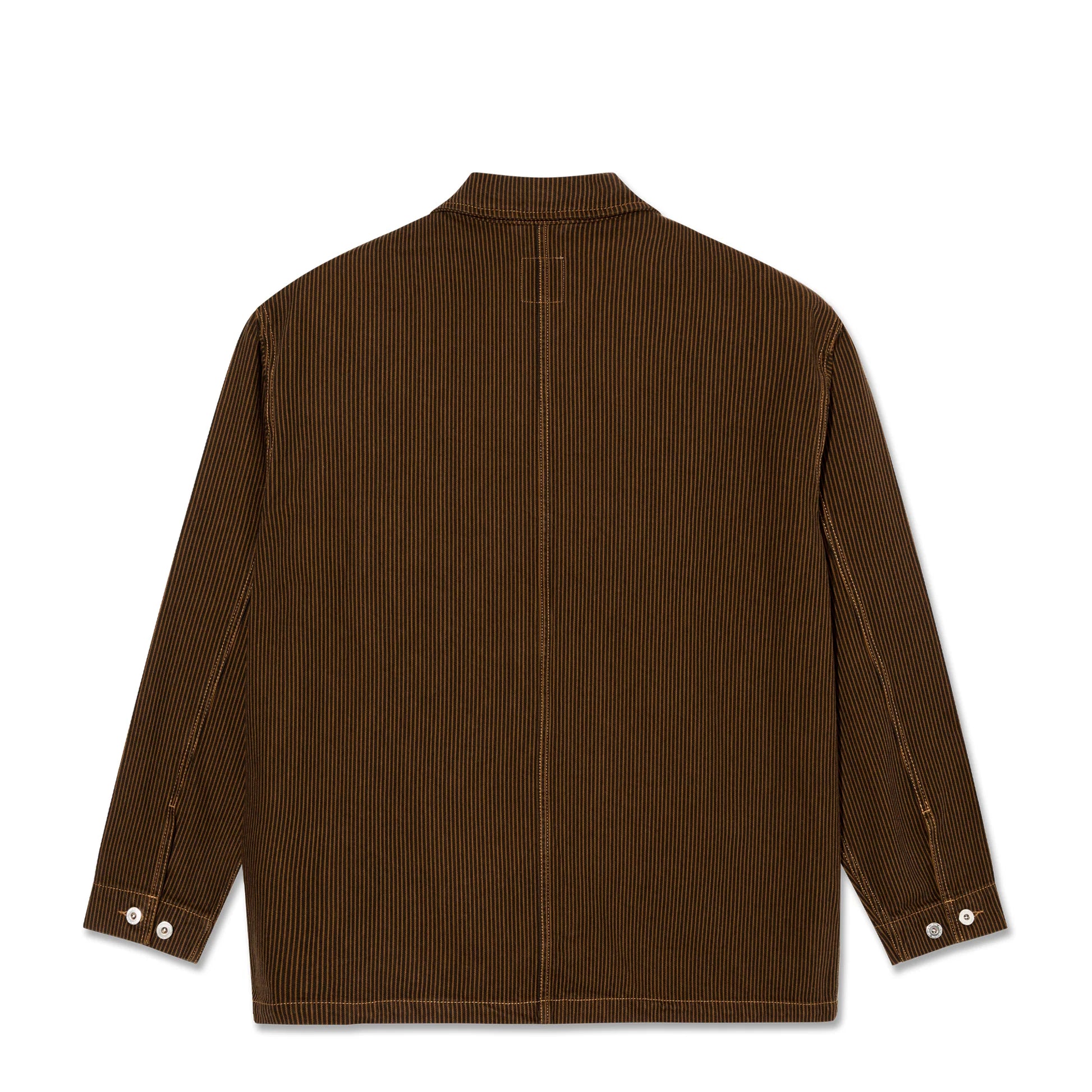 Polar Skate Co. - Ezra Jacket - Hickory Stripe (Rust)