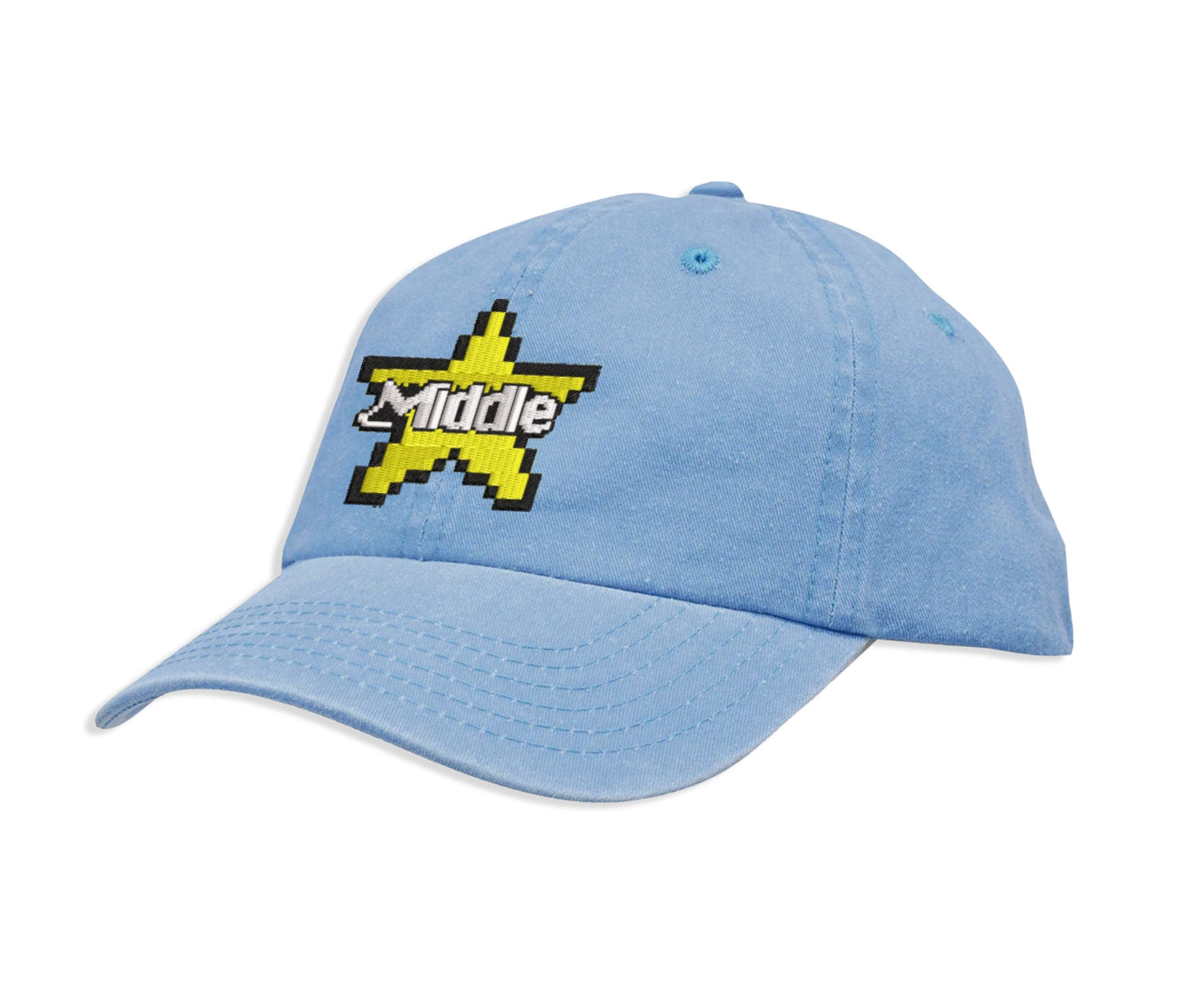 Bit Star - Washed Blue Cap