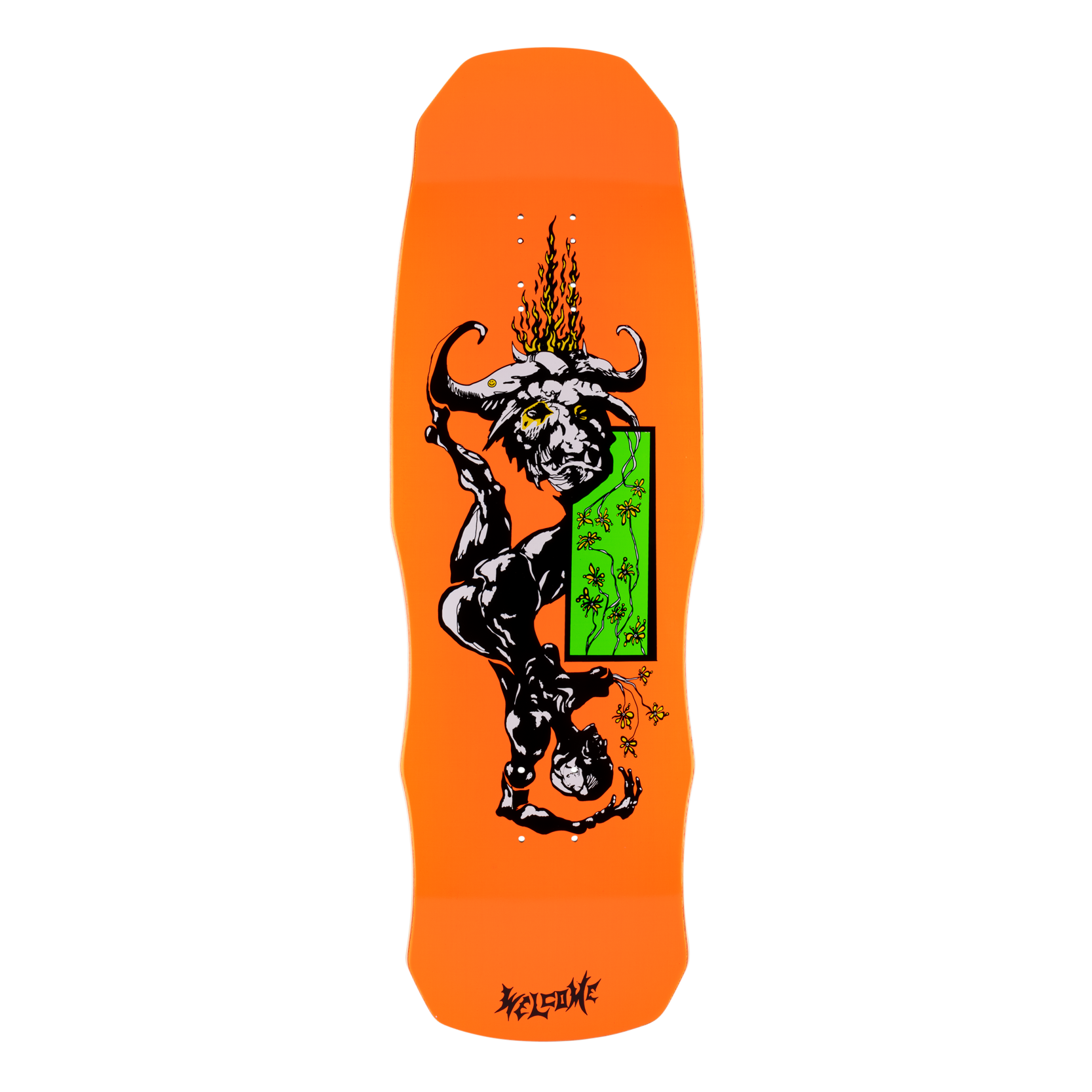HORNY ON DARK LORD NEON ORANGE 9.75"