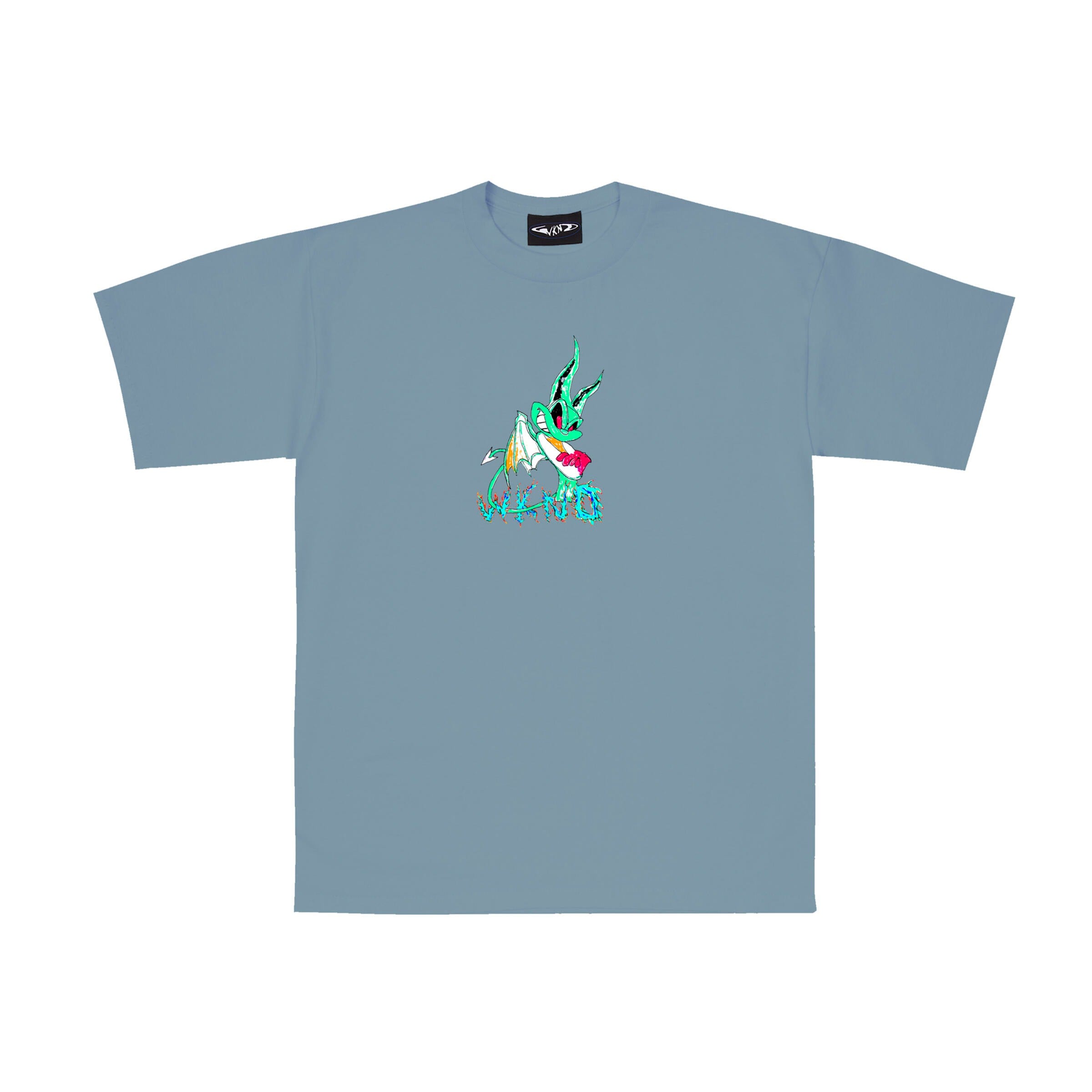 Say When Tee - Steel Blue