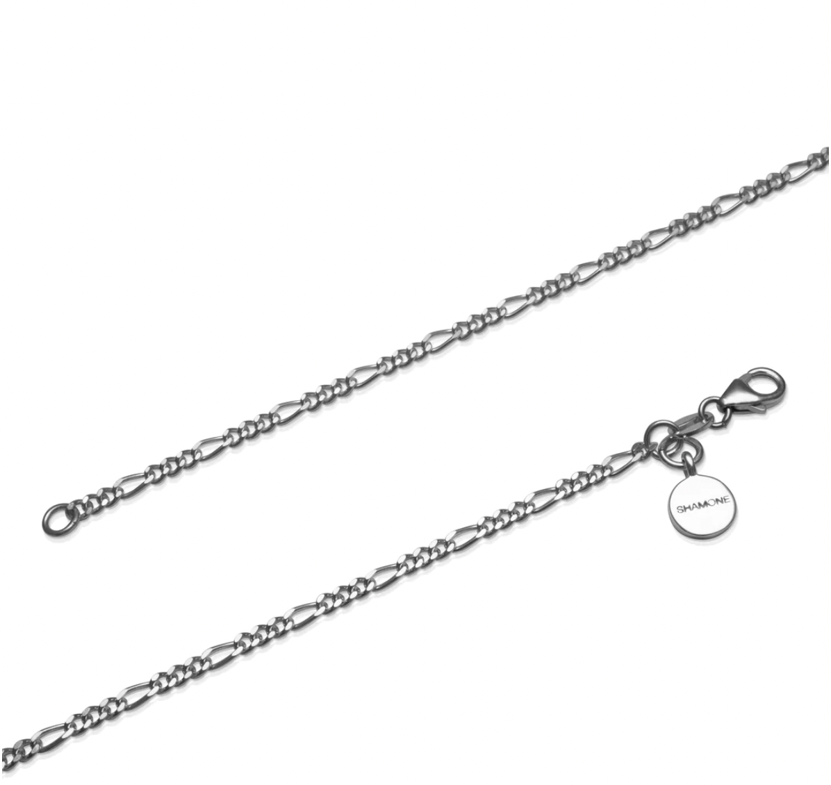 LITTLE LARRY - Silver Figaro Chain