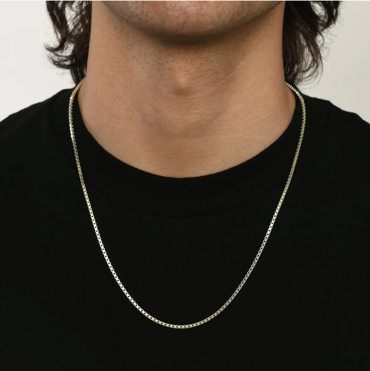 CLASSIC MIKE - Silver Box Chain