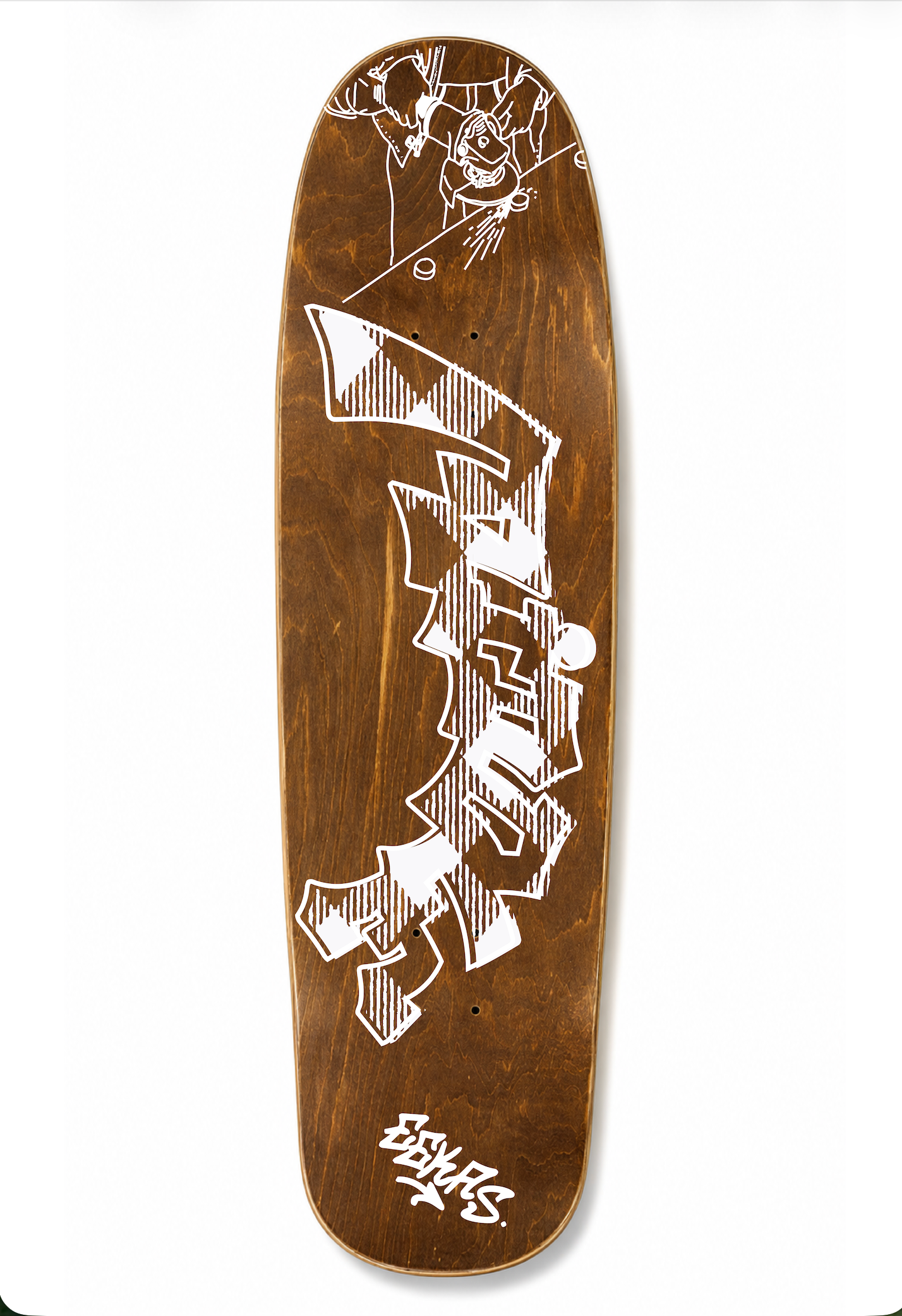 T6 Shaped Eik Logo Deck 9.0