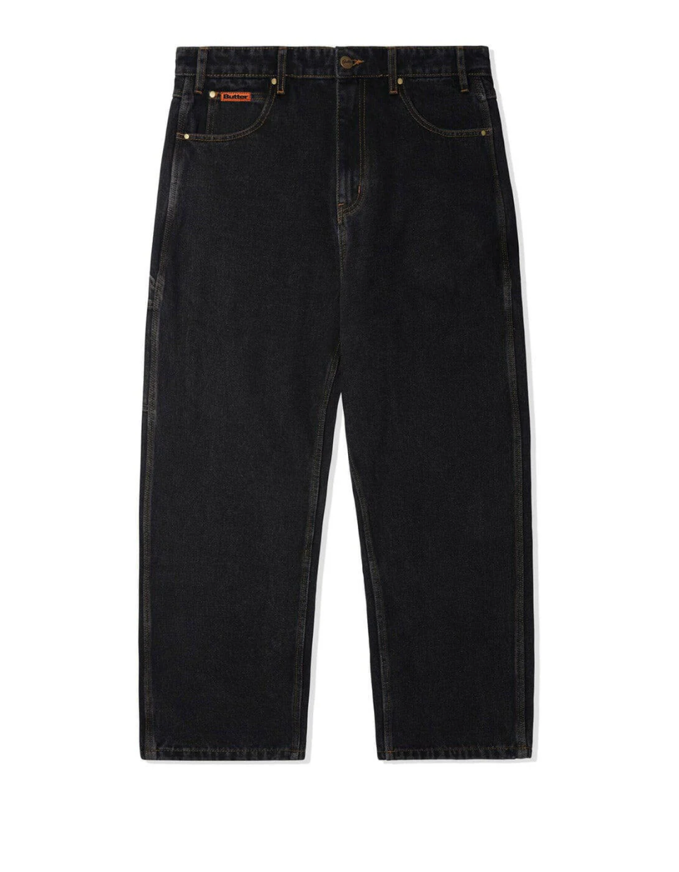 Relaxed Denim Jeans - Black