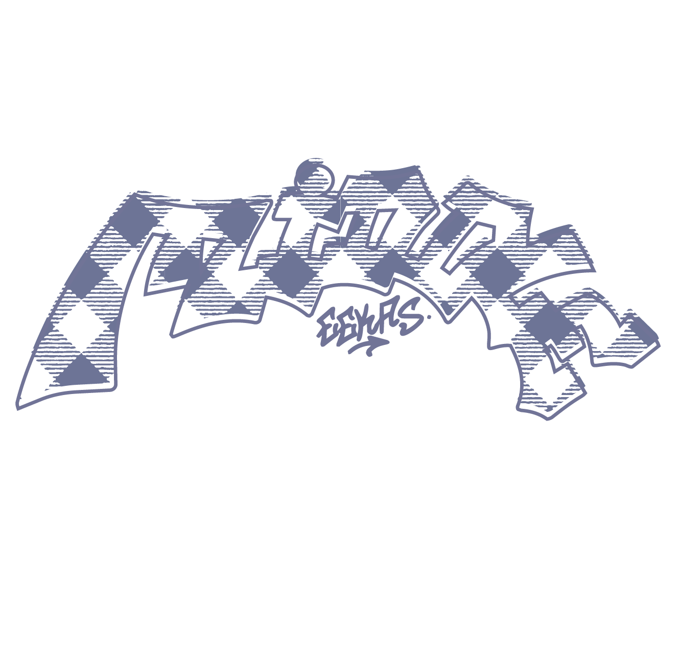 Plaid Eik Logo Tee