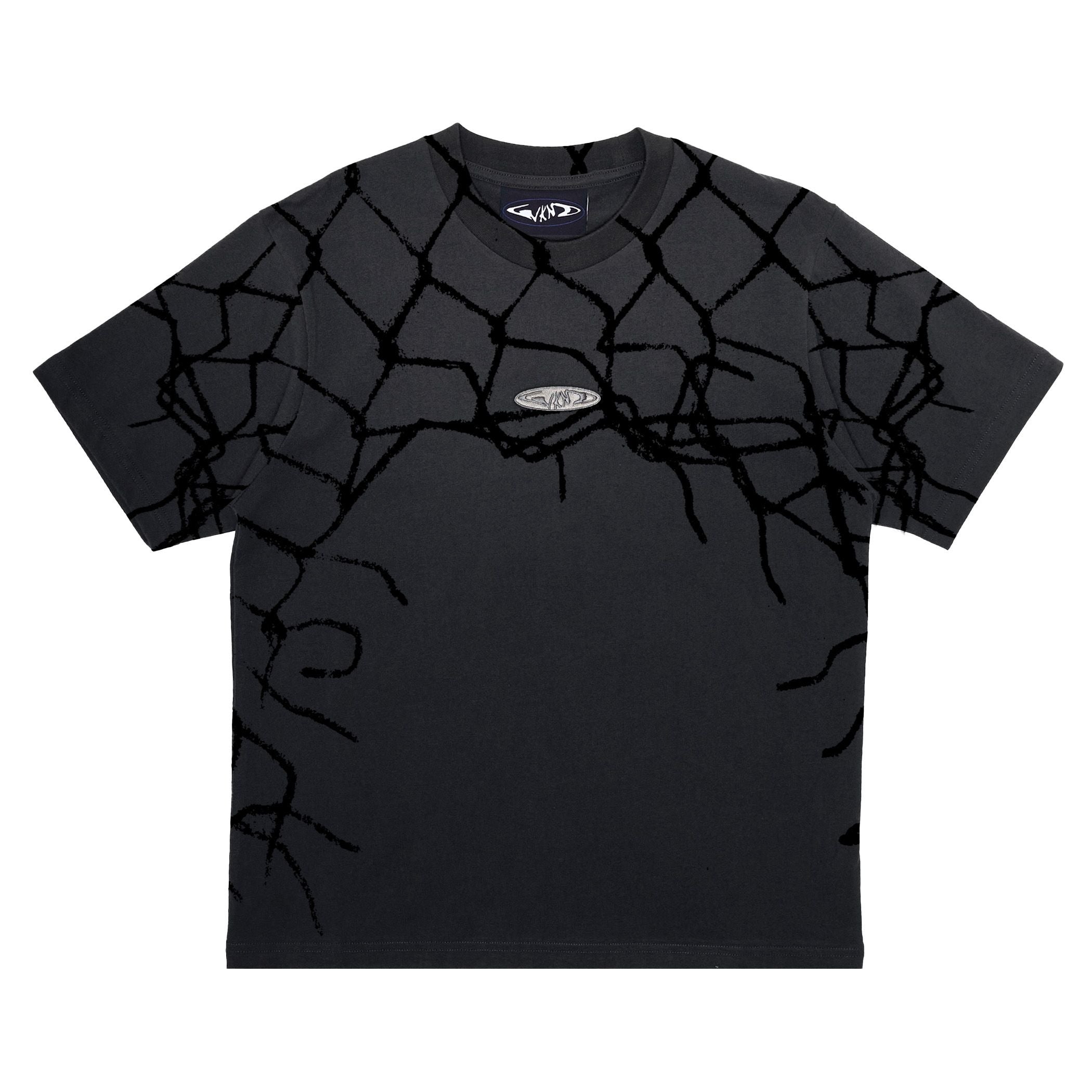 FISHBONE EMBLEM BLACK - TEE