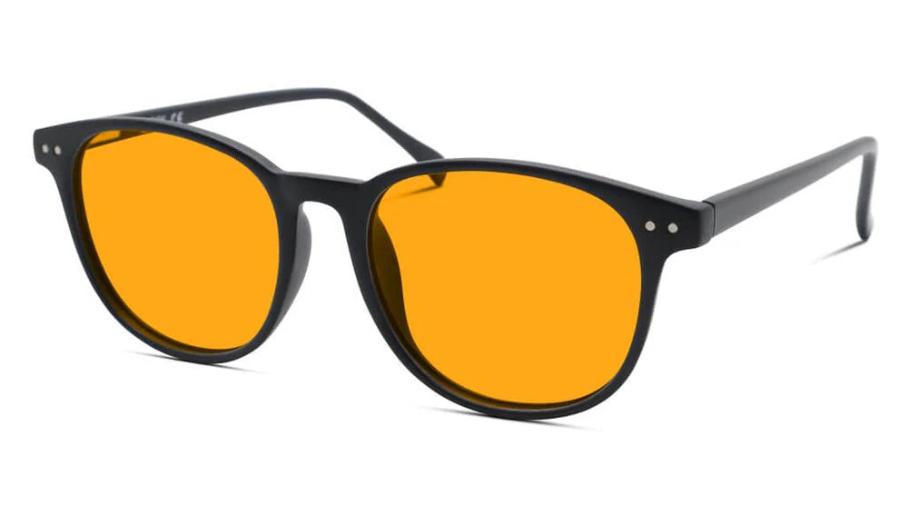Billie Blue Blocking Glasses - Black