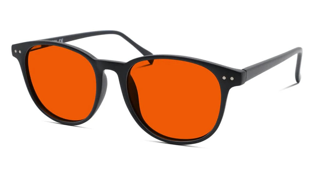 Billie Blue Blocking Glasses - Black
