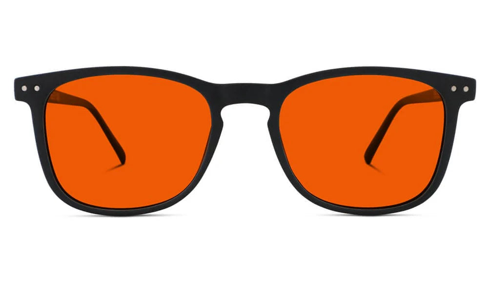 Taylor Blue Blocking Glasses - Black