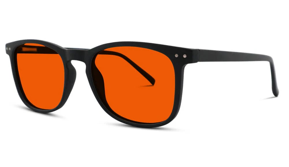 Taylor Blue Blocking Glasses - Black